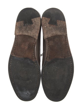 John Varvatos Leather Derby Shoes