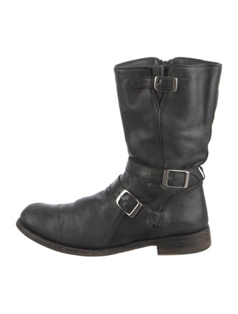 John Varvatos Leather Boots