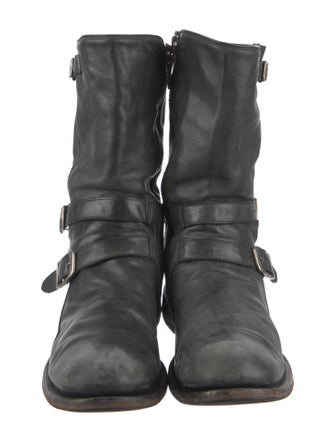 John Varvatos Leather Boots