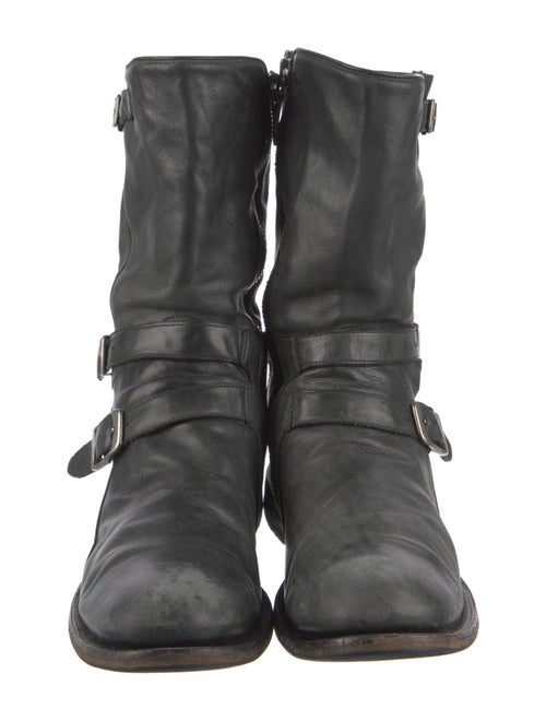 John Varvatos Leather Boots