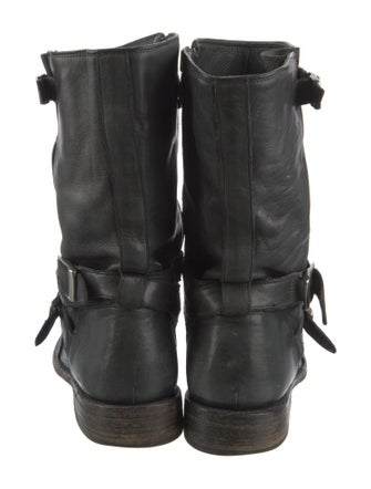 John Varvatos Leather Boots