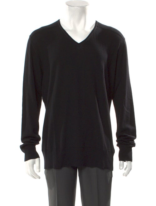 John Varvatos Merino Wool V-Neck Pullover