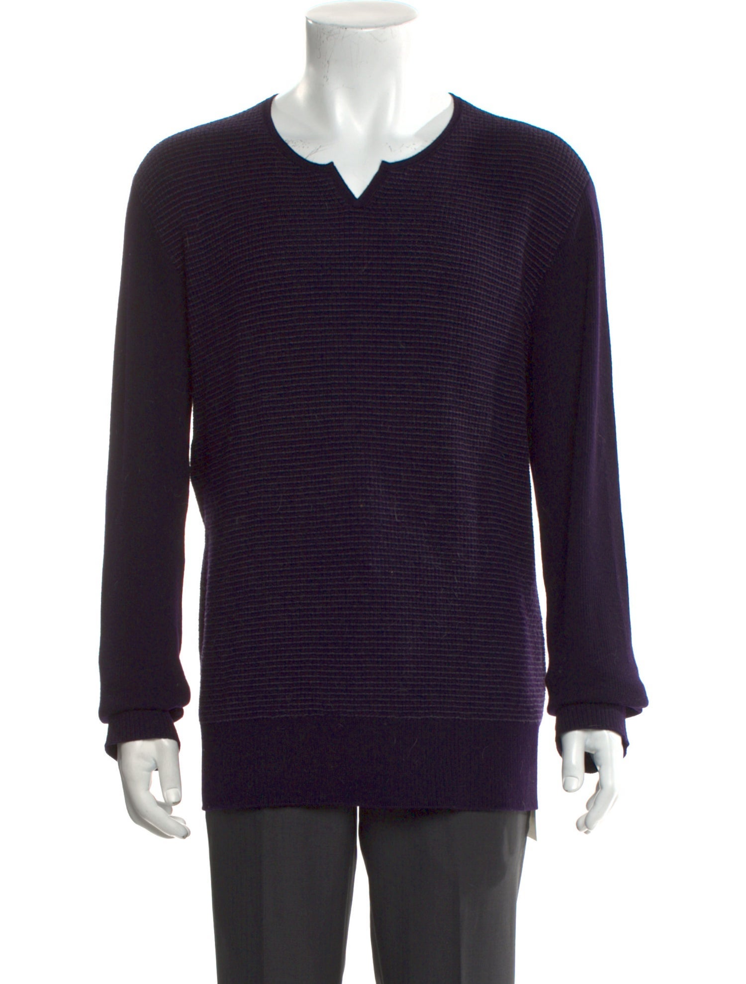 John Varvatos Merino Wool V-Neck Pullover