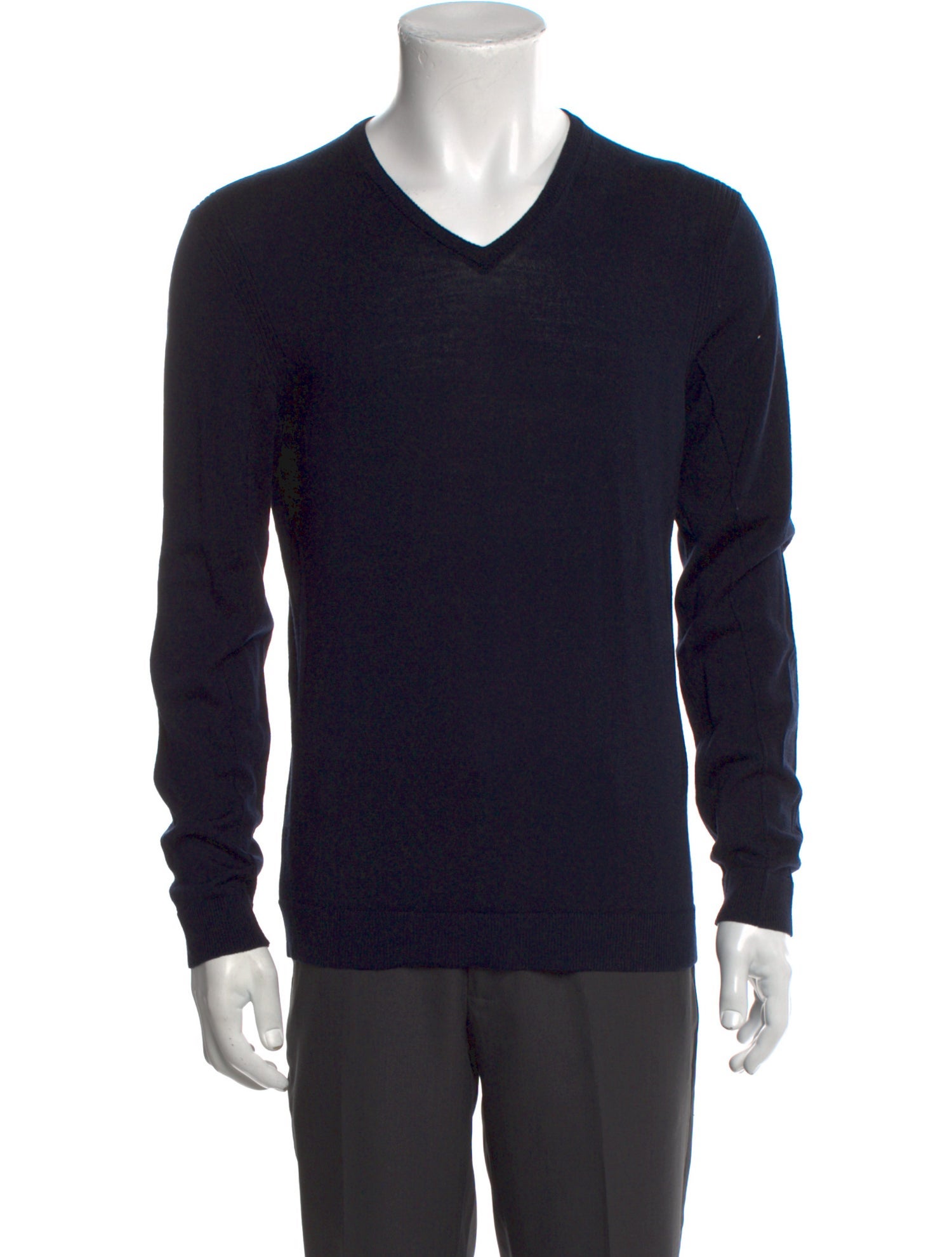 John Varvatos Wool V-Neck Pullover
