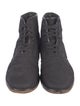 John Varvatos Canvas Lace-Up Boots