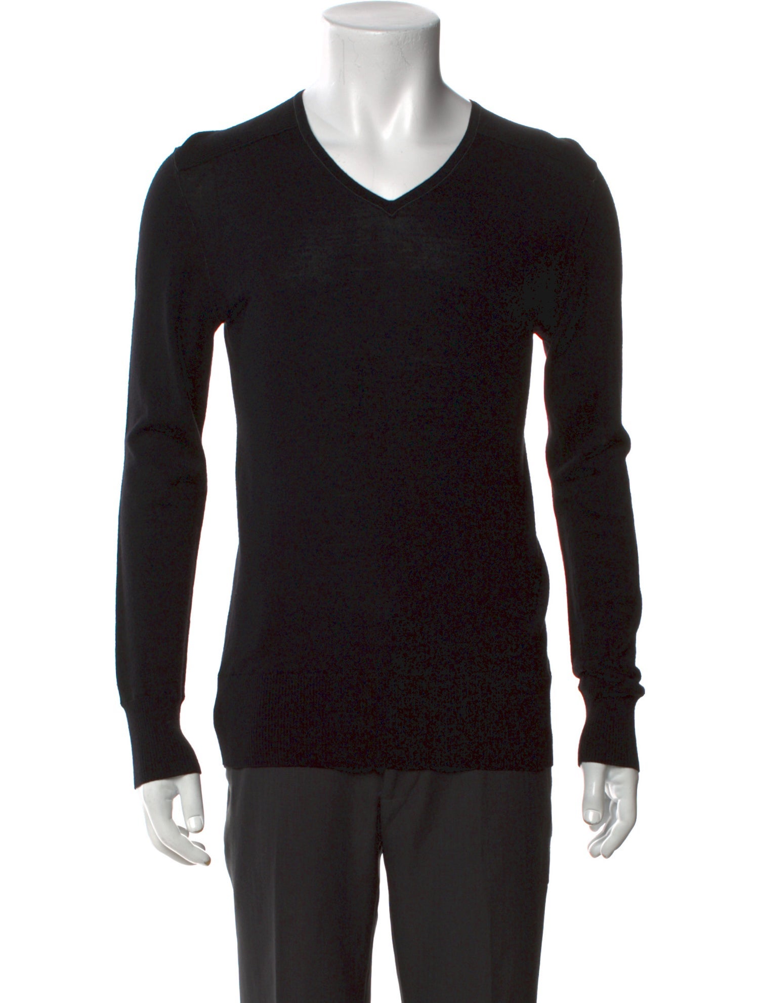 John Varvatos Merino Wool V-Neck Pullover