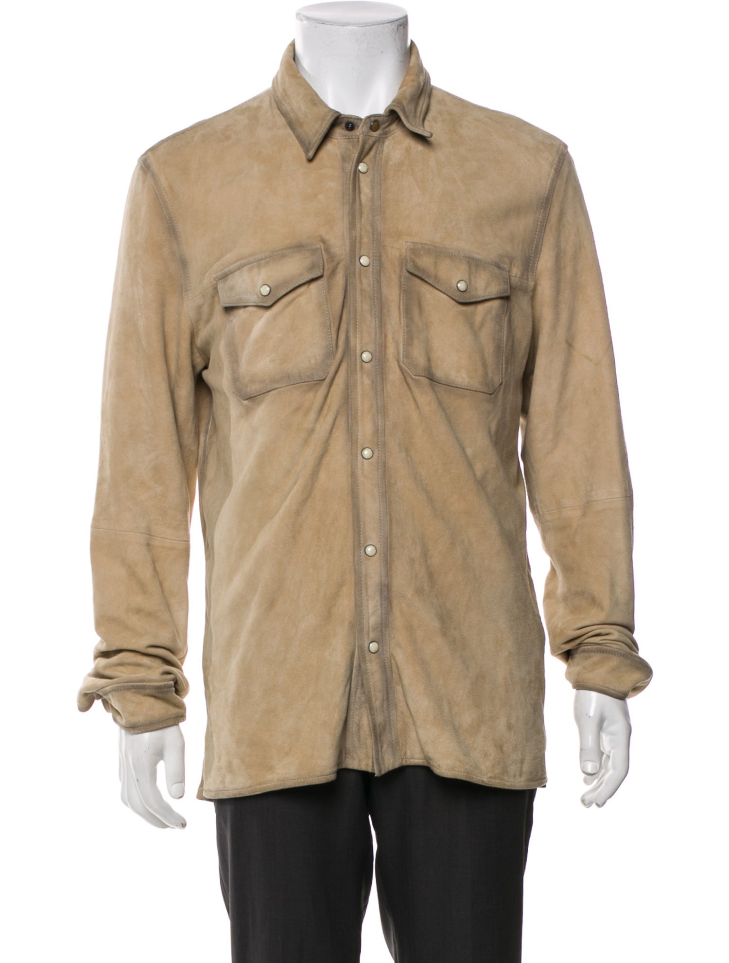 John Varvatos Calfskin Utility Jacket