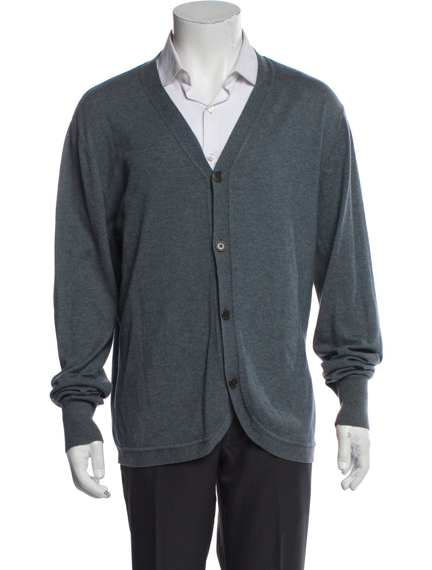 John Varvatos Cashmere V-Neck Cardigan