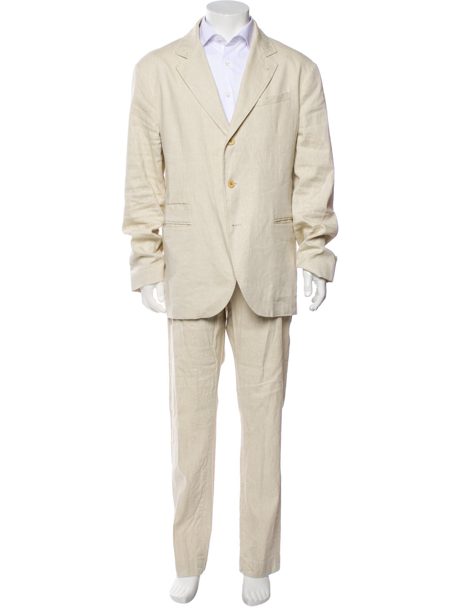 John Varvatos Linen Two-Piece Suit