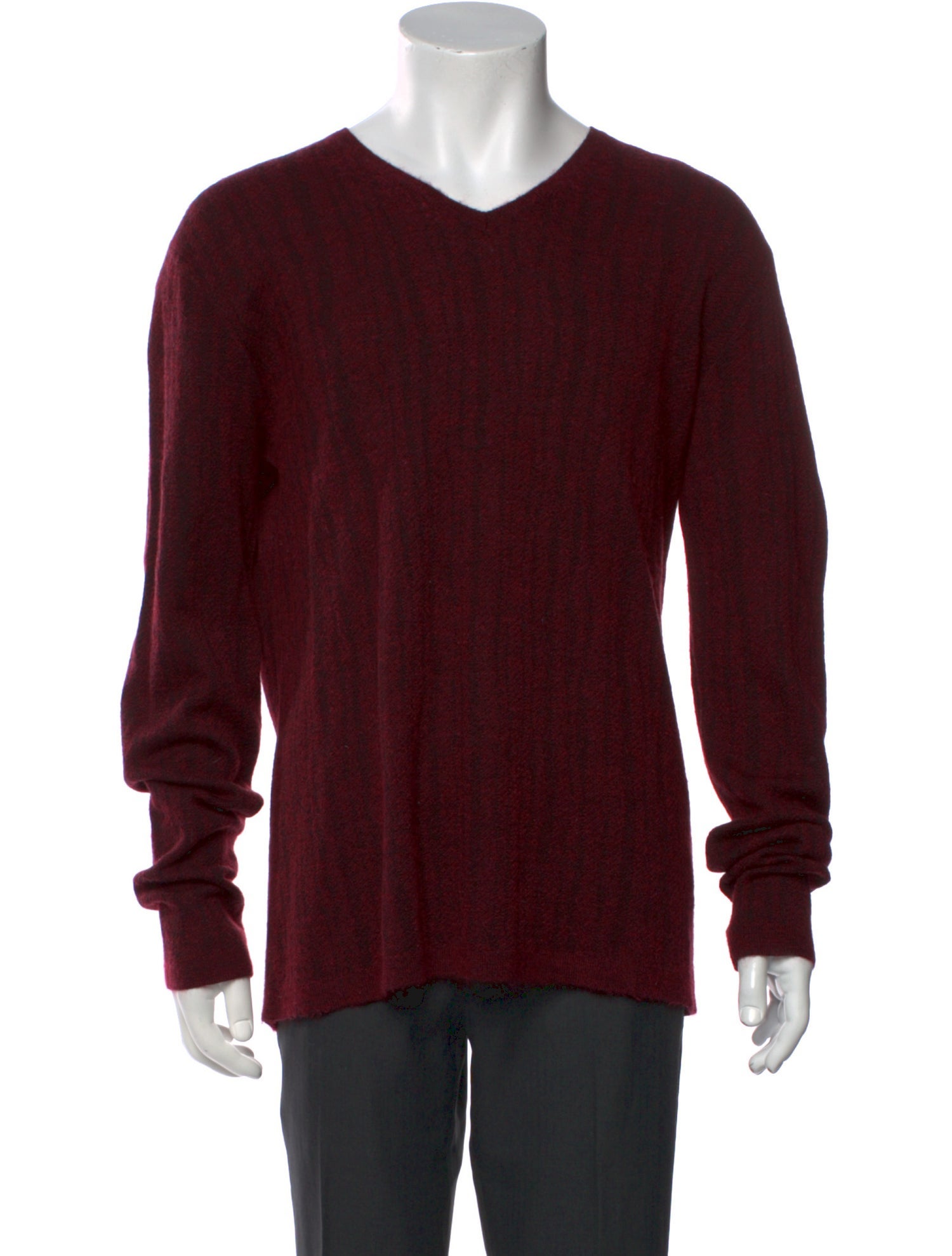 John Varvatos Wool V-Neck Pullover
