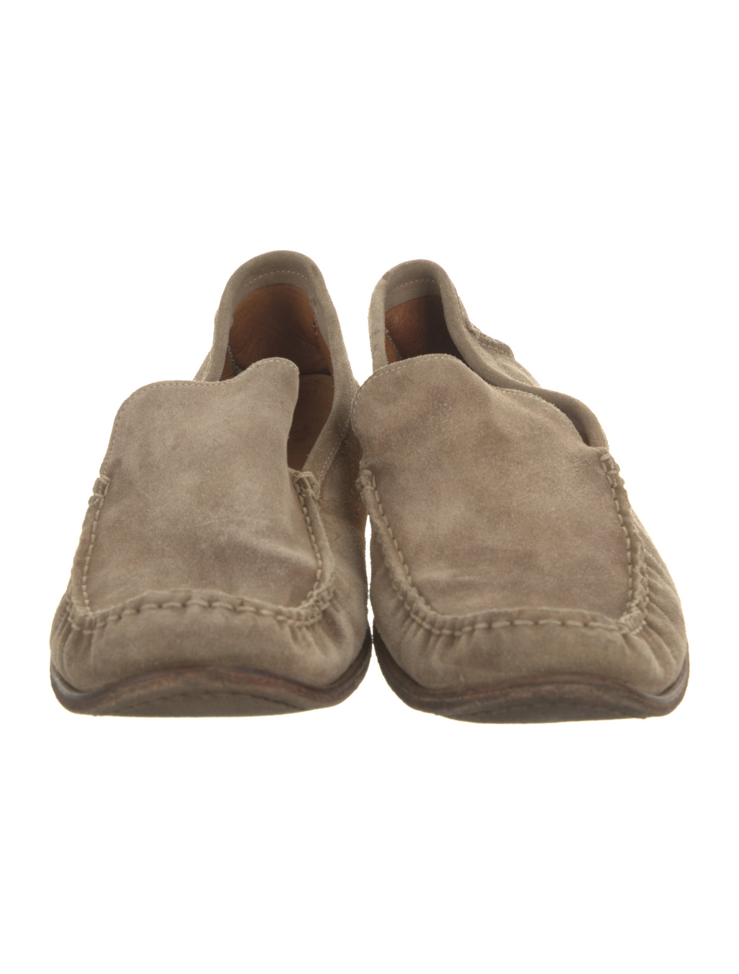 John Varvatos Suede Dress Loafers