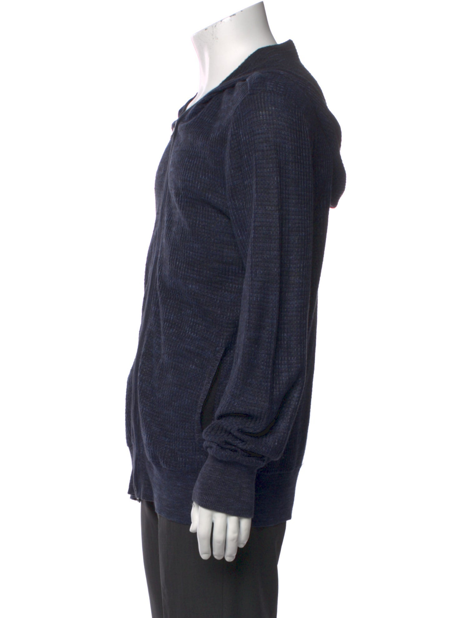 John Varvatos Linen V-Neck Cardigan