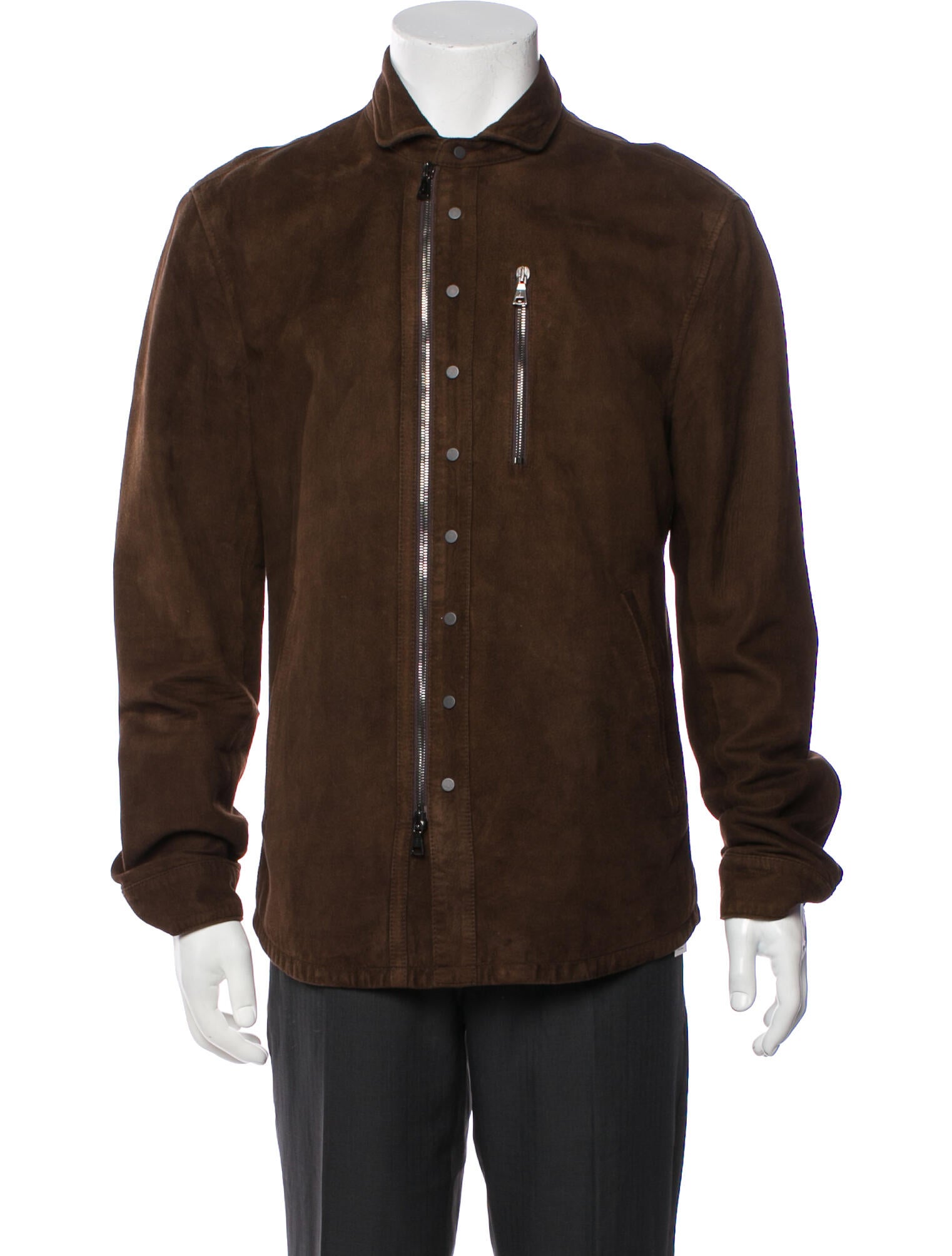 John Varvatos Lambskin Moto Jacket