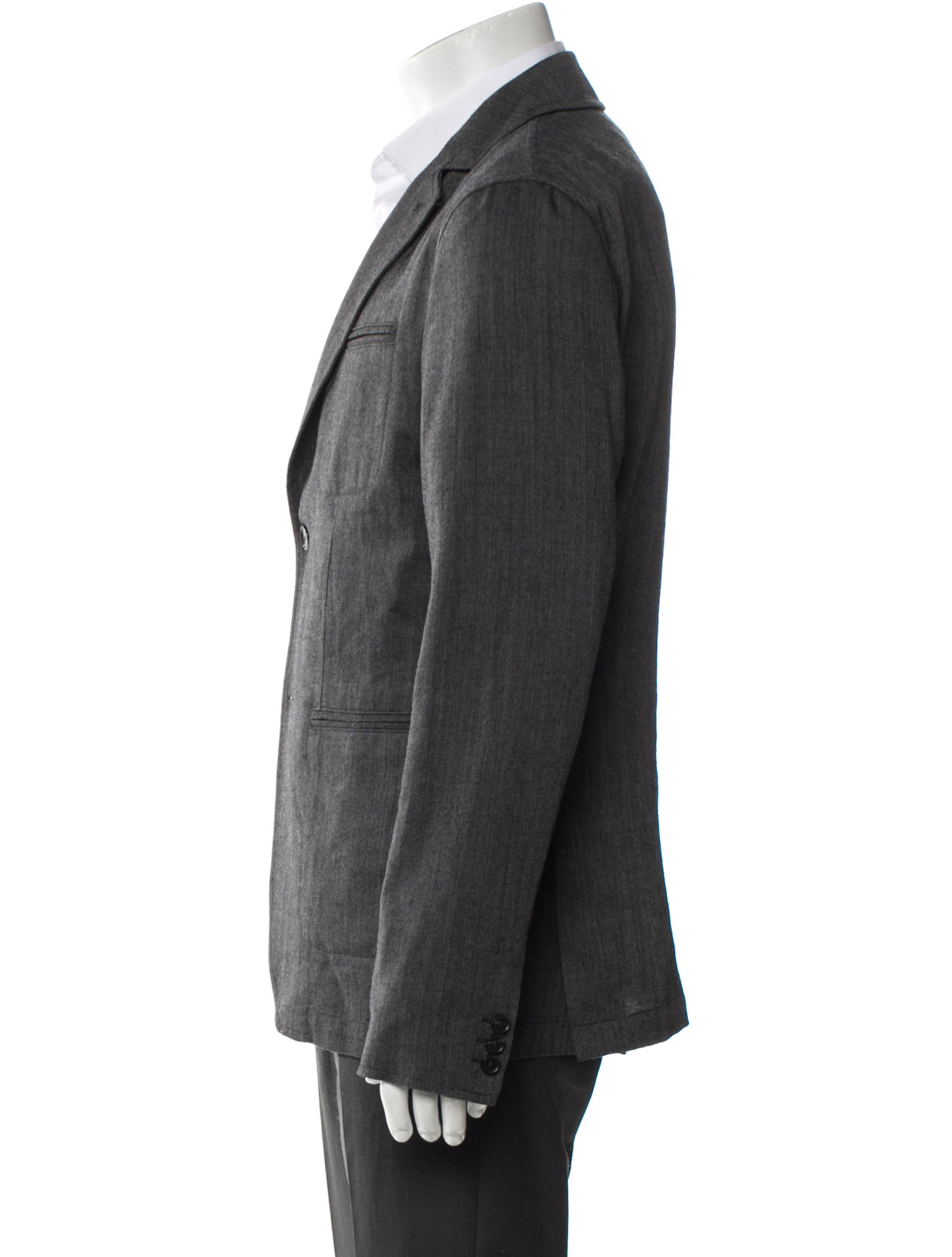 John Varvatos Lambswool Peacoat w/ Tags