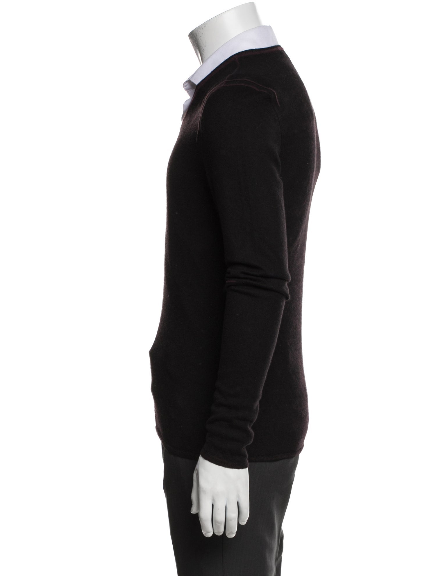 John Varvatos Cashmere V-Neck Pullover
