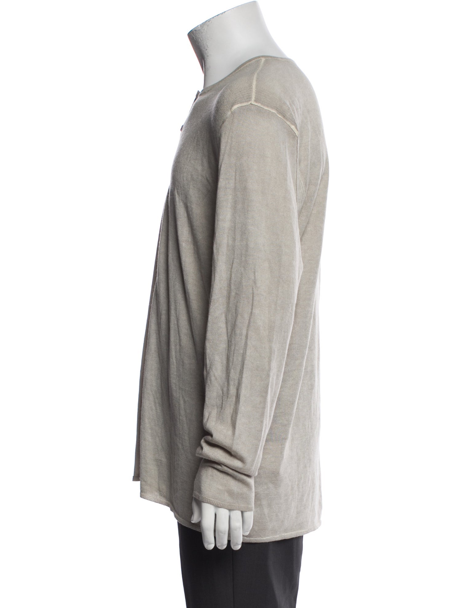 John Varvatos Silk Mock Neck Pullover w/ Tags
