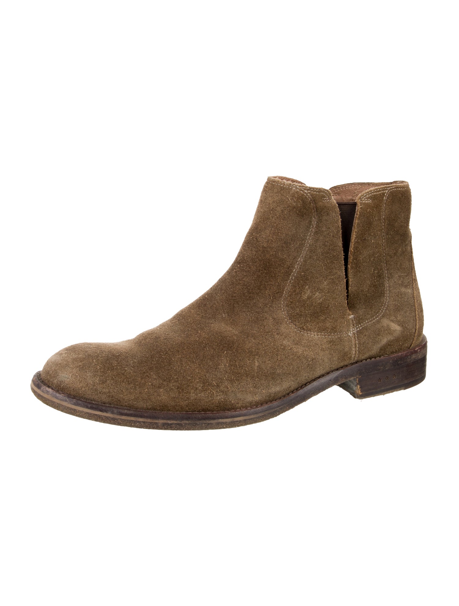 John Varvatos Suede Chelsea Boots