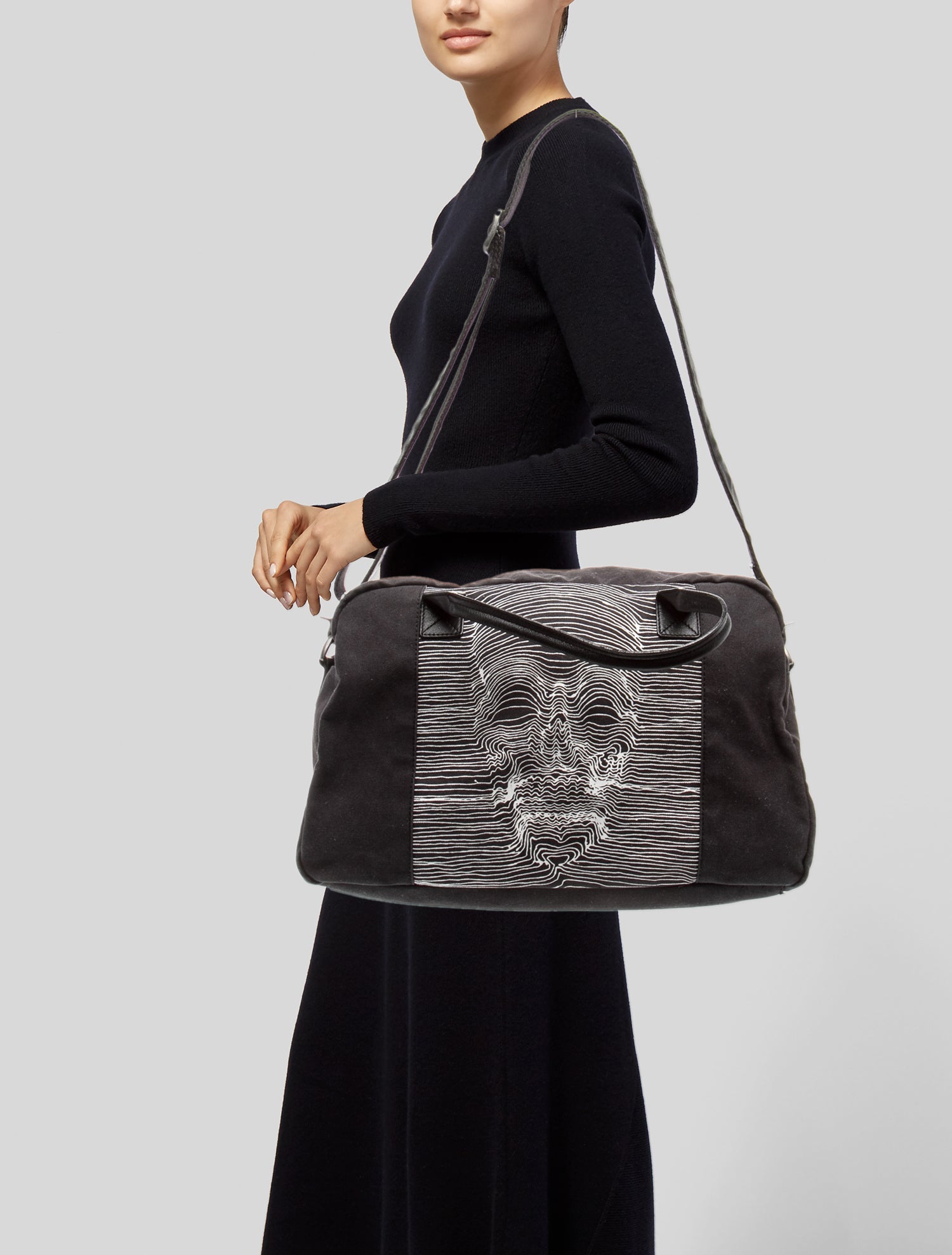 John Varvatos Canvas Messenger Bag