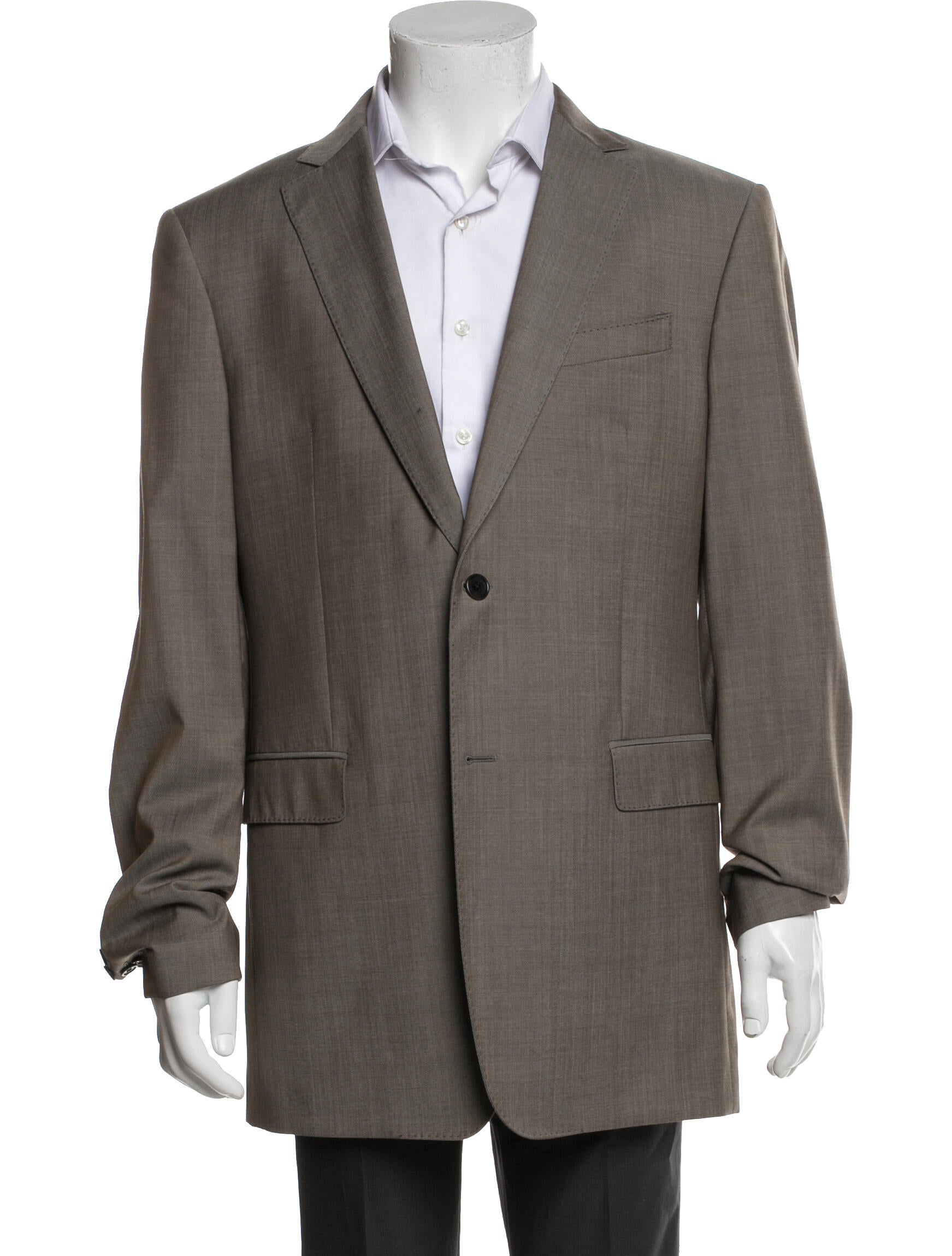 John Varvatos Wool Overcoat