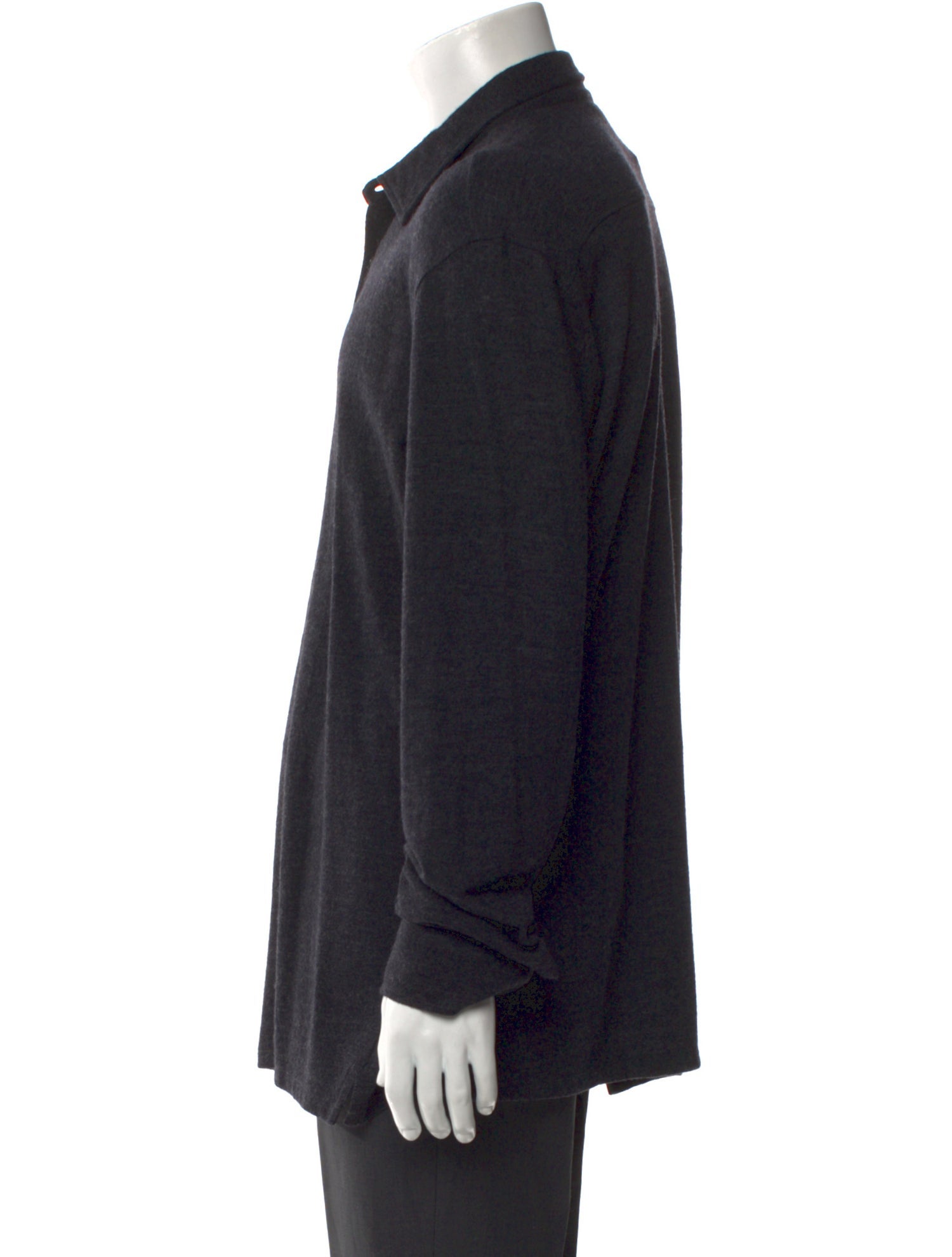 John Varvatos Wool Long Sleeve Shirt