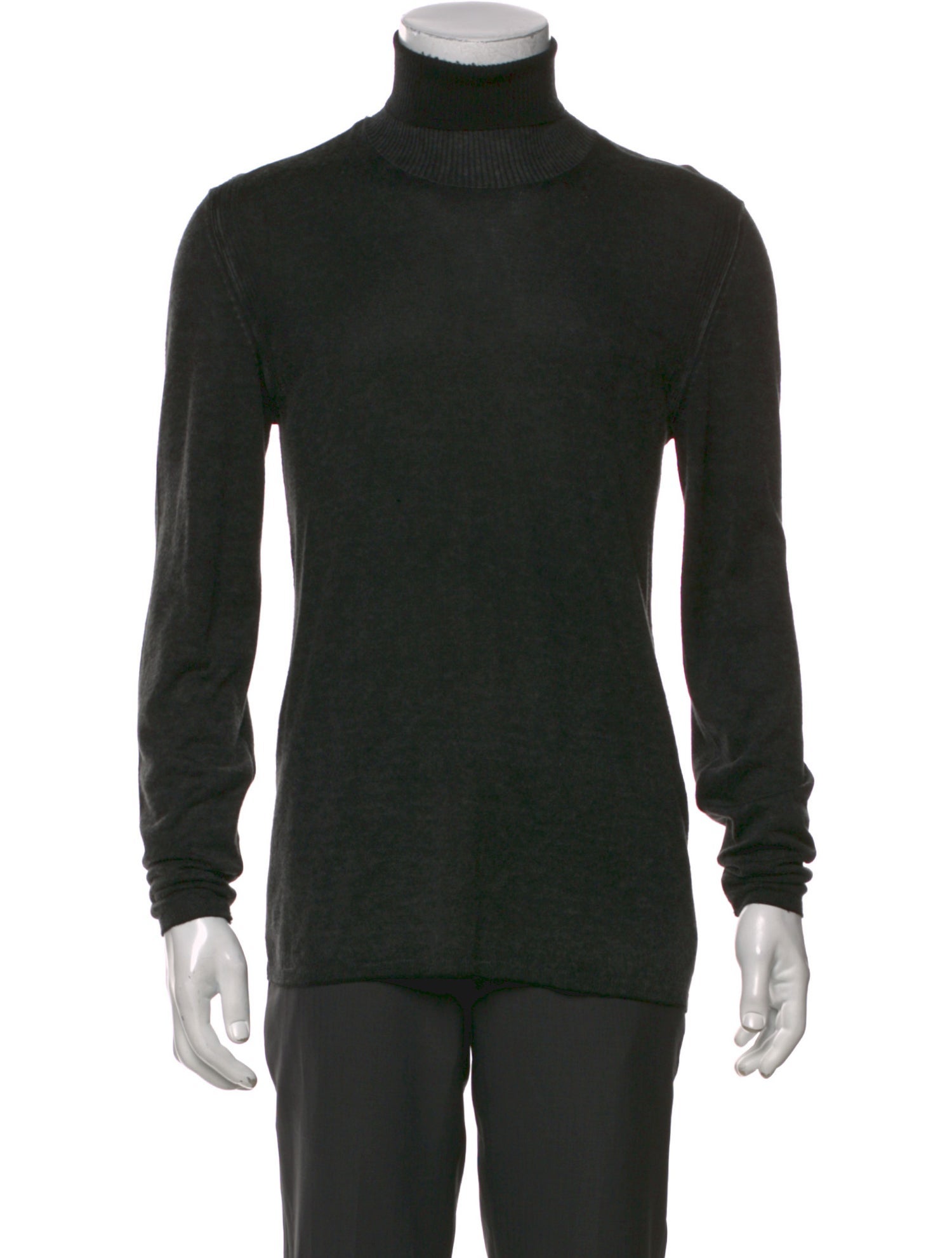 John Varvatos Silk Turtleneck Pullover