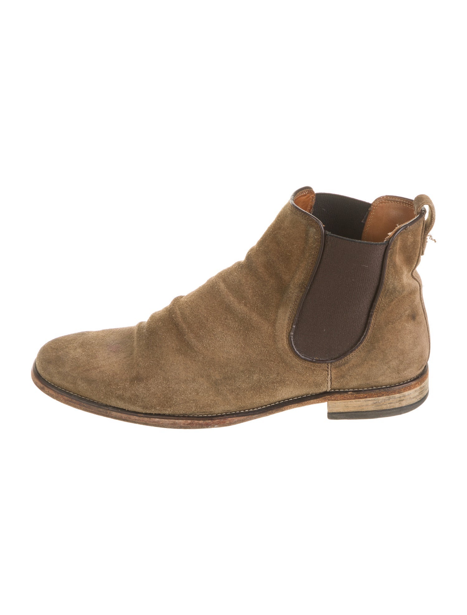 John Varvatos Suede Chelsea Boots