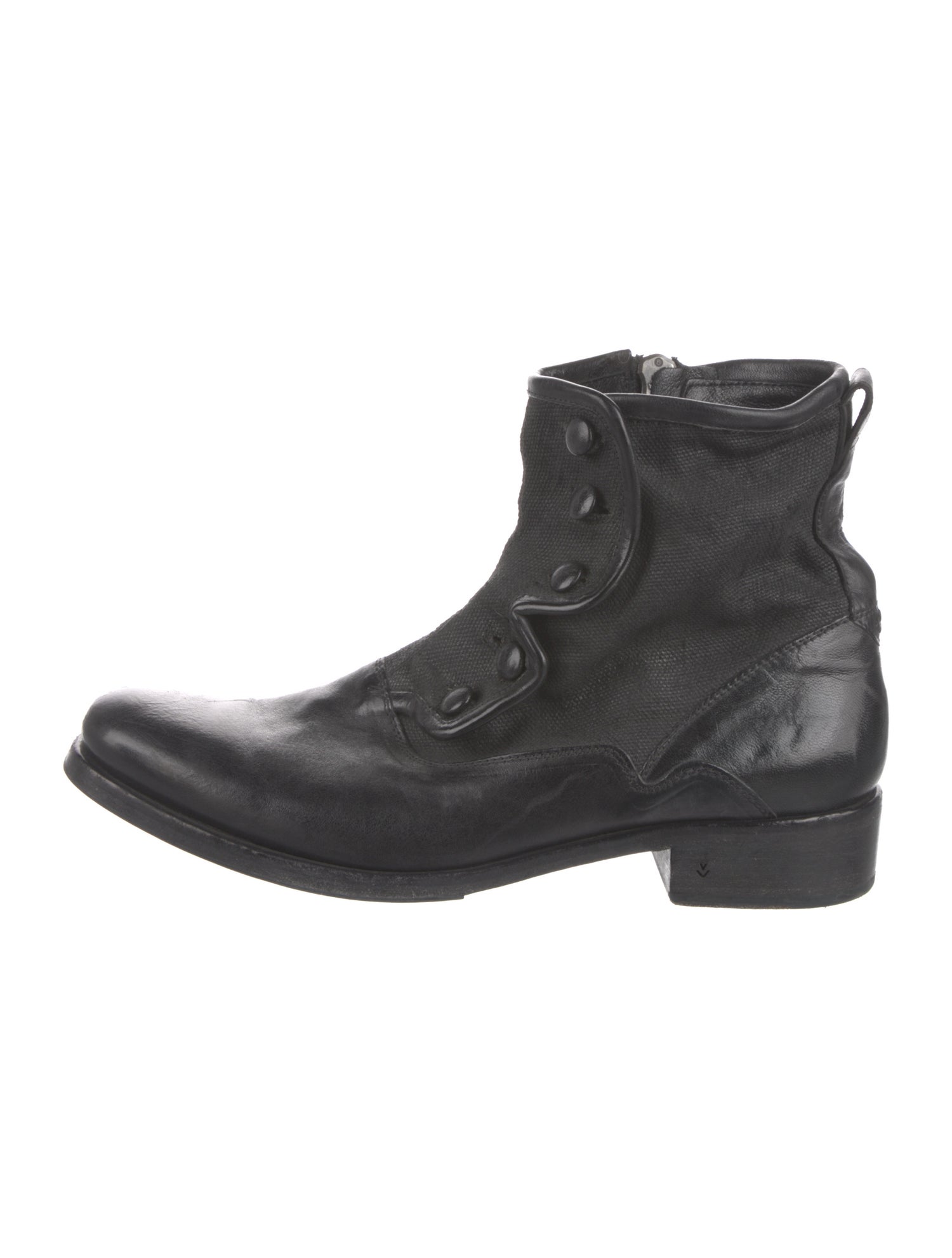 John Varvatos Leather Boots