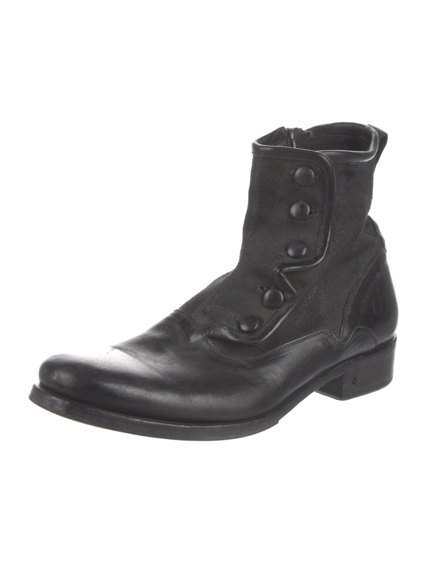 John Varvatos Leather Boots