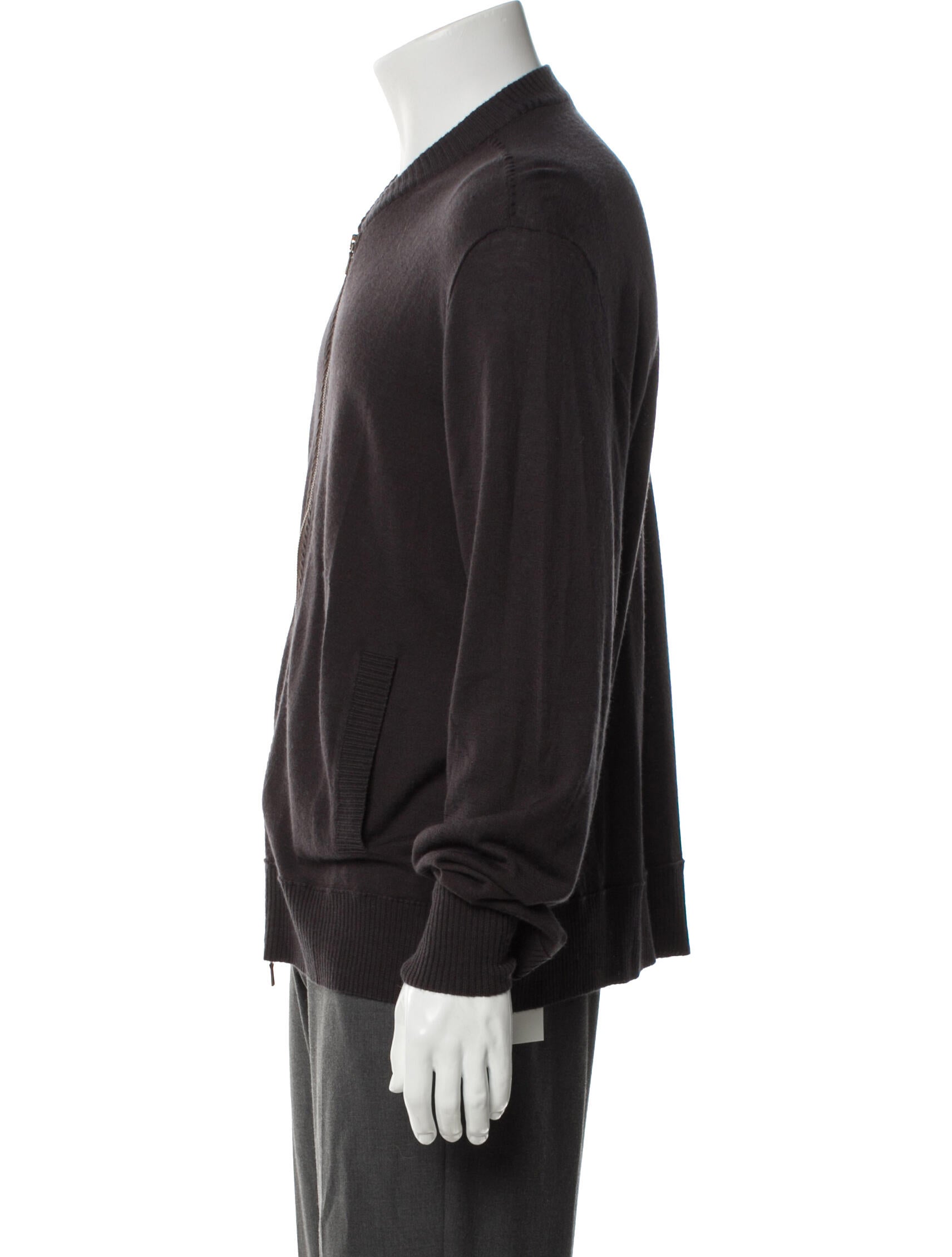 John Varvatos Cashmere Bomber Jacket