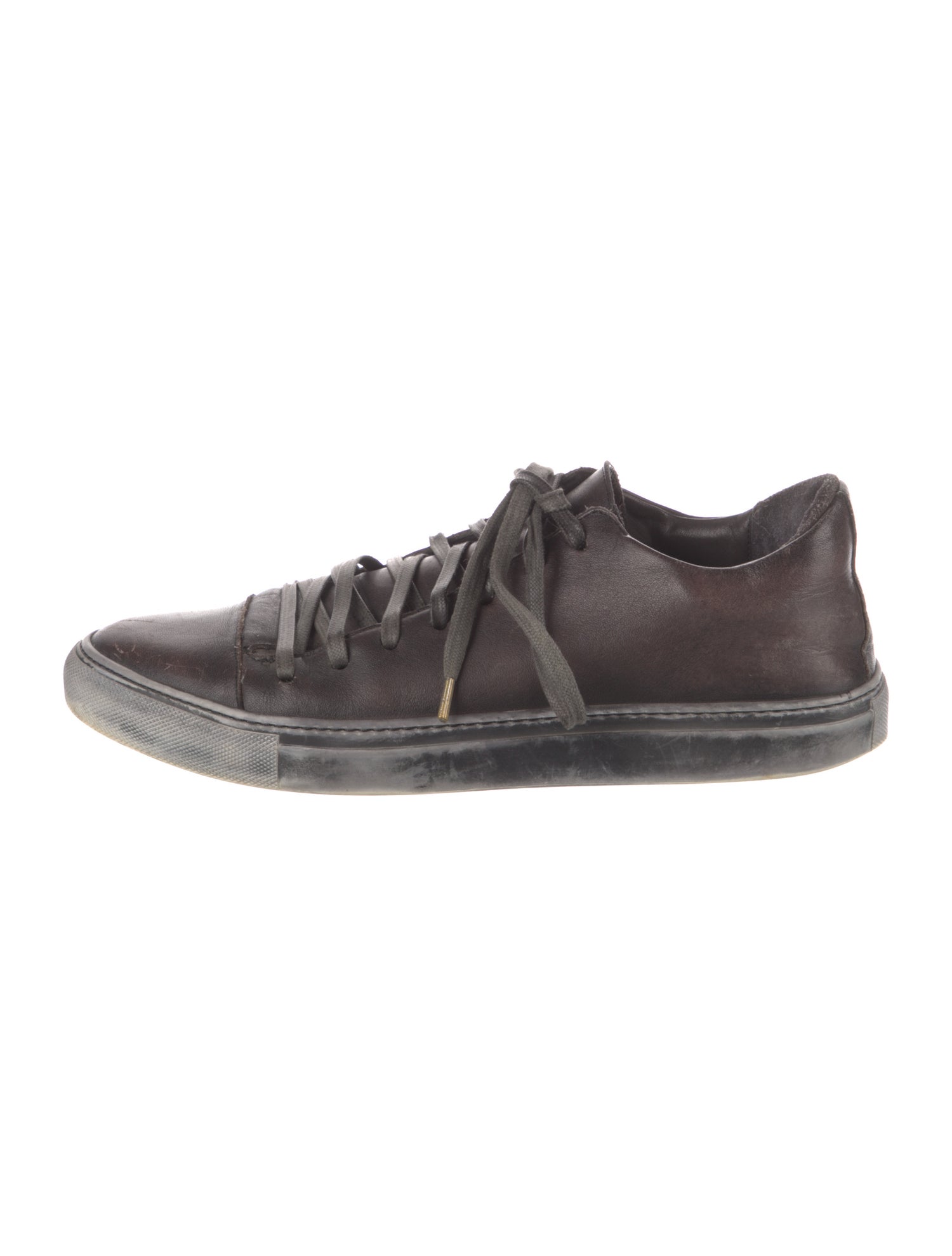 John Varvatos Leather Sneakers