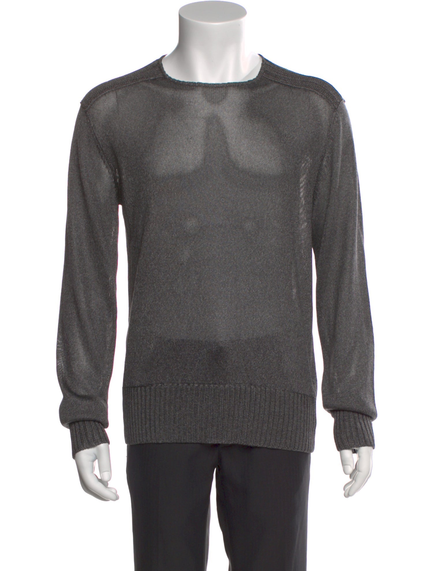 John Varvatos Silk Crew Neck Pullover w/ Tags