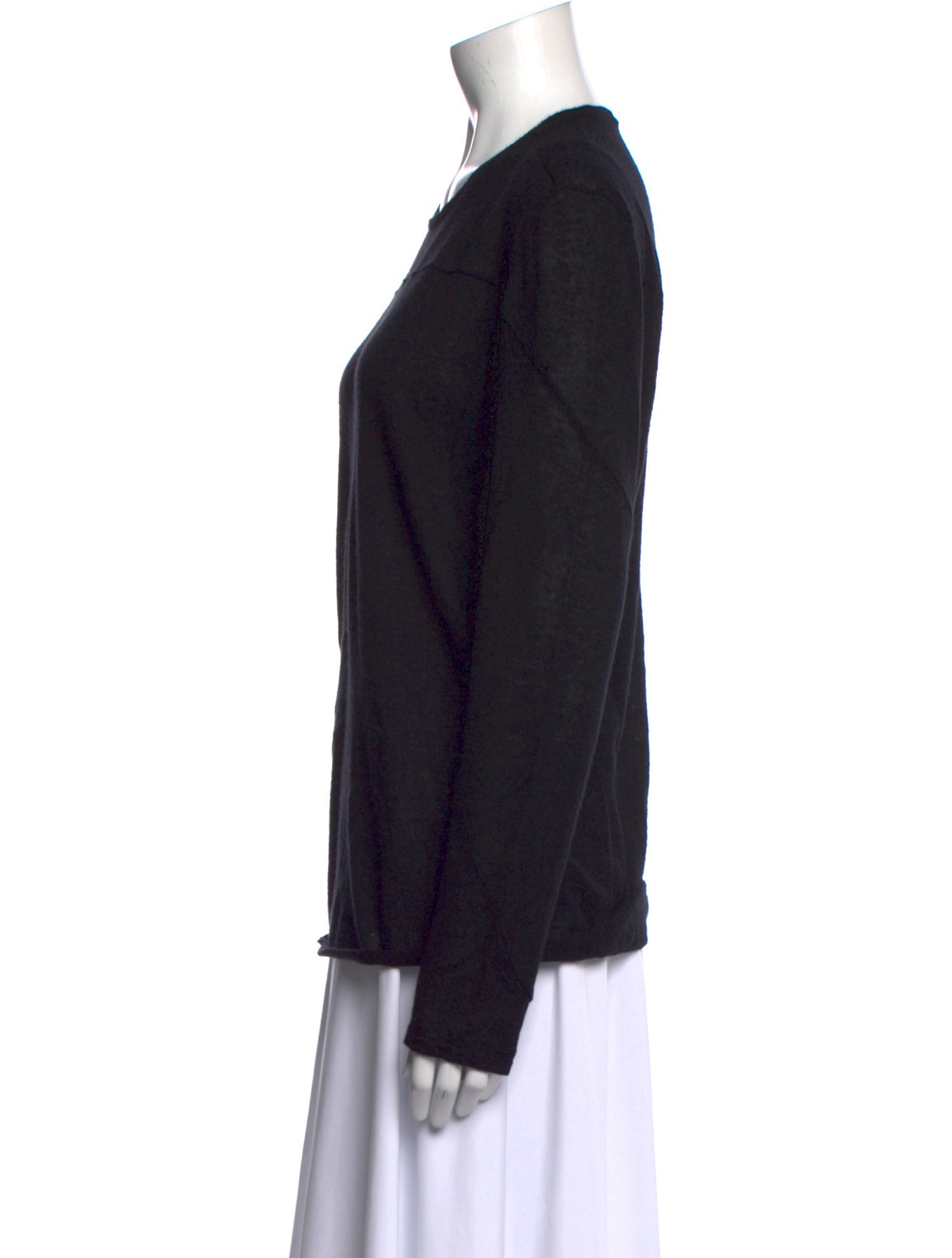 John Varvatos Cashmere Scoop Neck Sweater