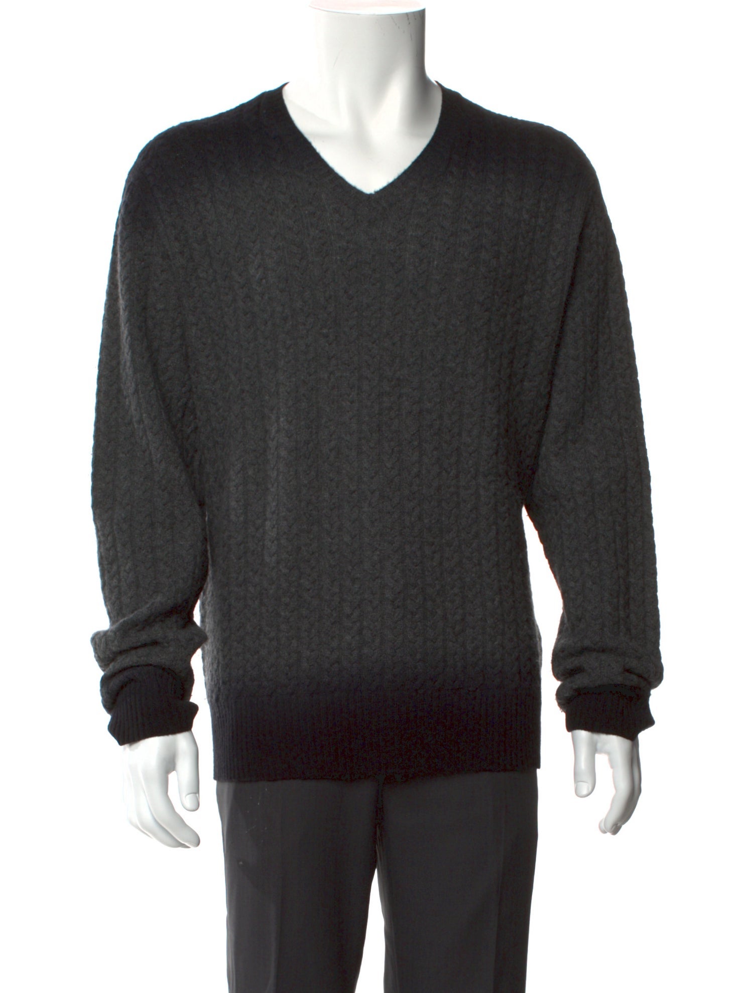 John Varvatos Cashmere V-Neck Pullover