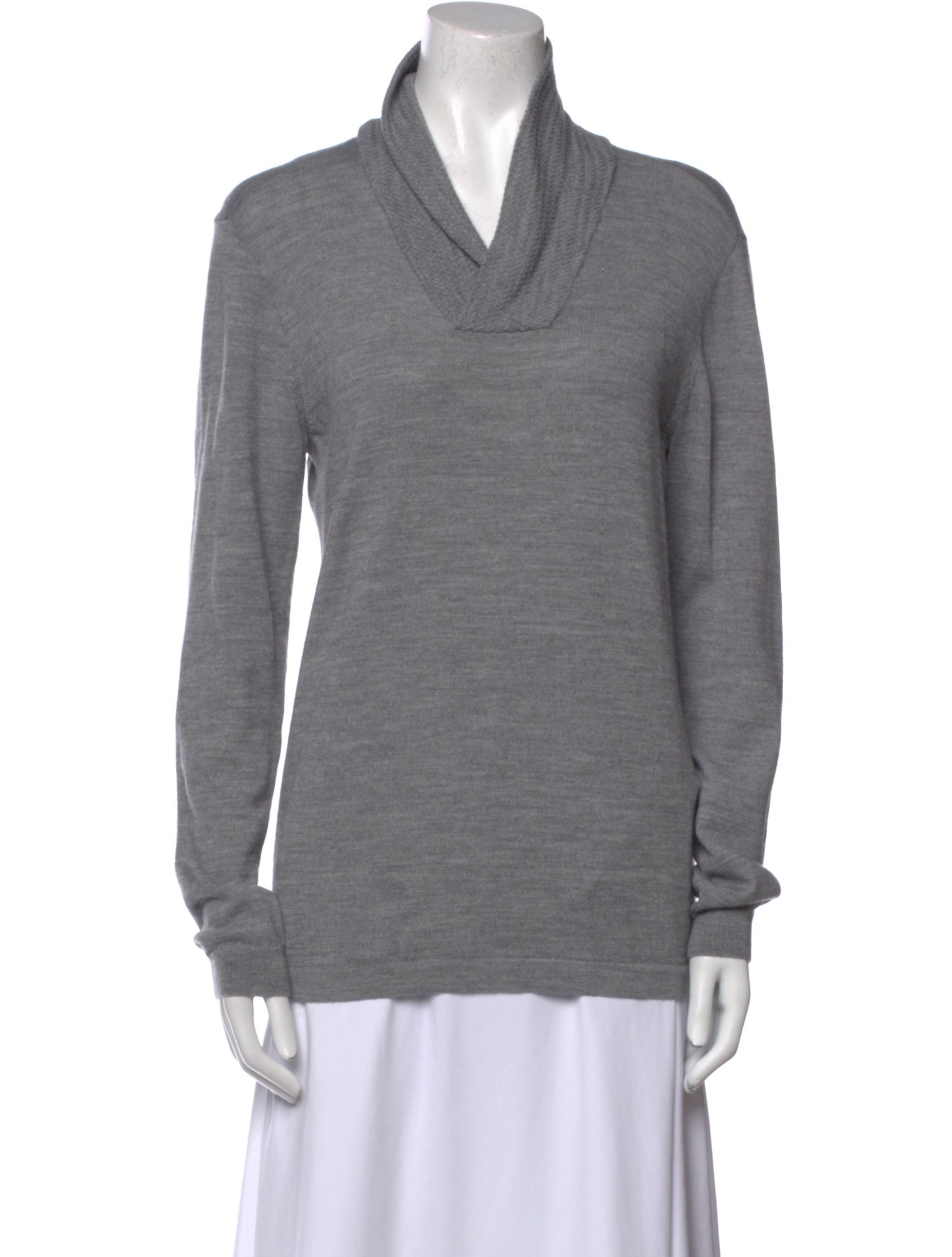 John Varvatos Merino Wool Cowl Neck Sweater