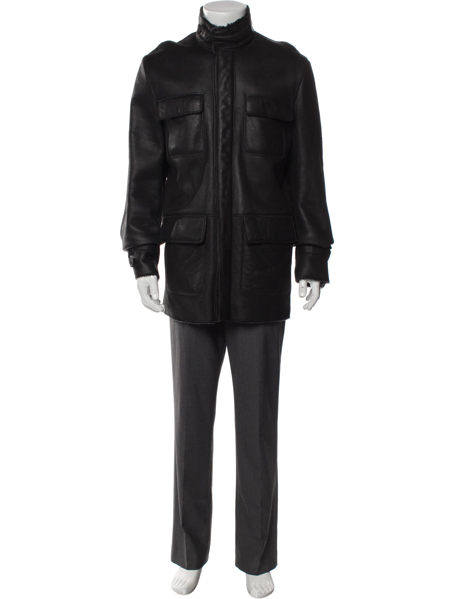 John Varvatos Shearling Parka