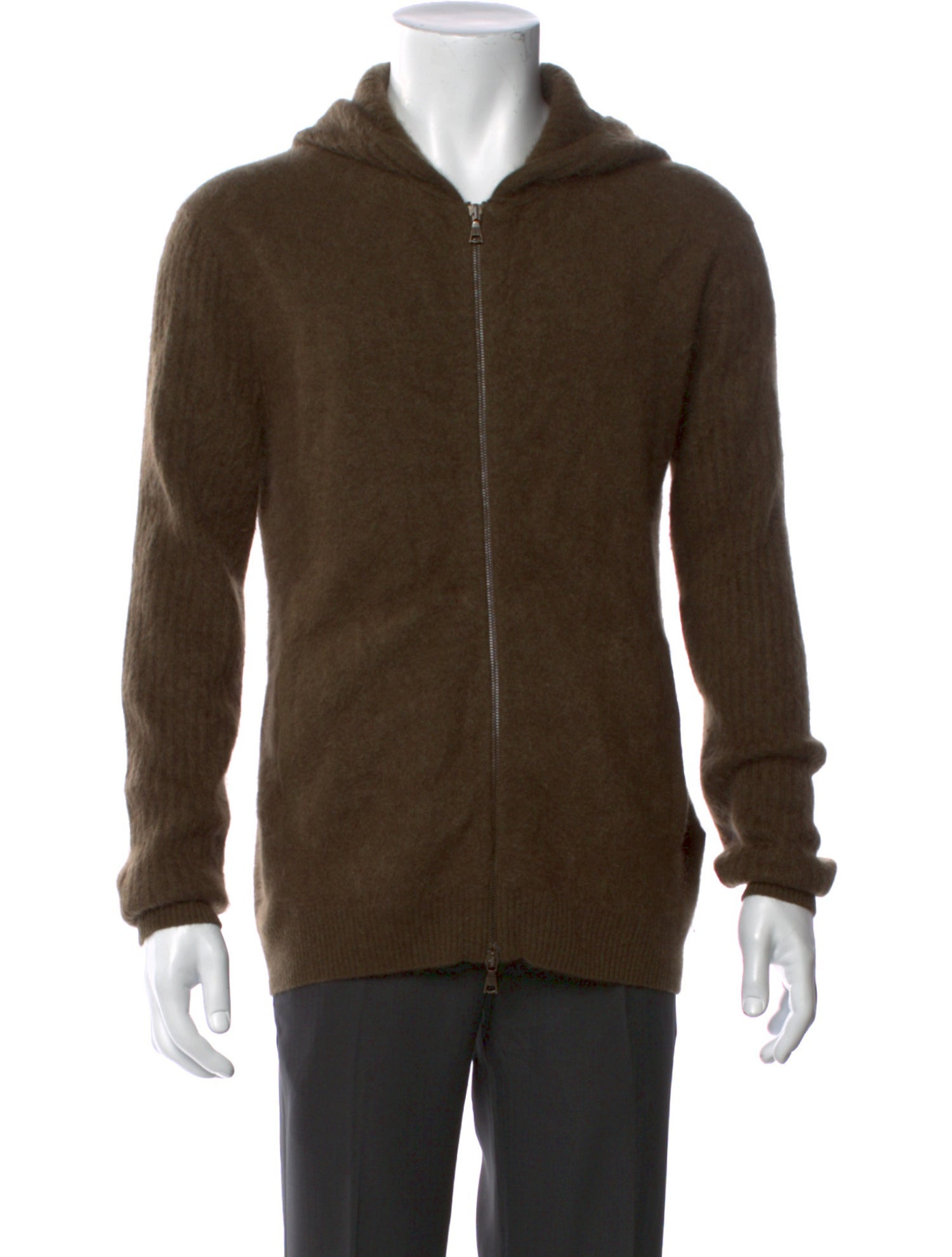 John Varvatos Cashmere Crew Neck Cardigan