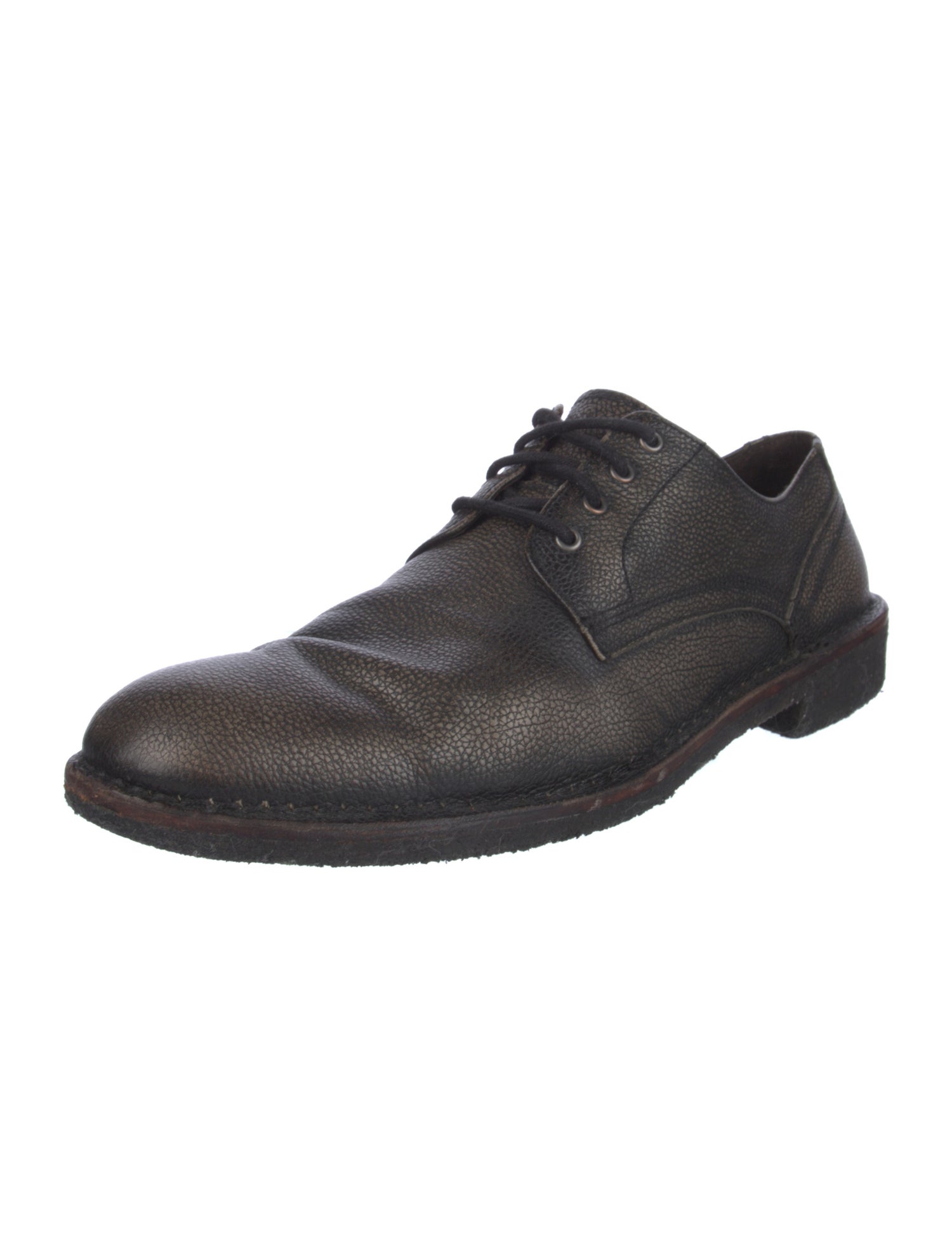 John Varvatos Leather Derby Shoes