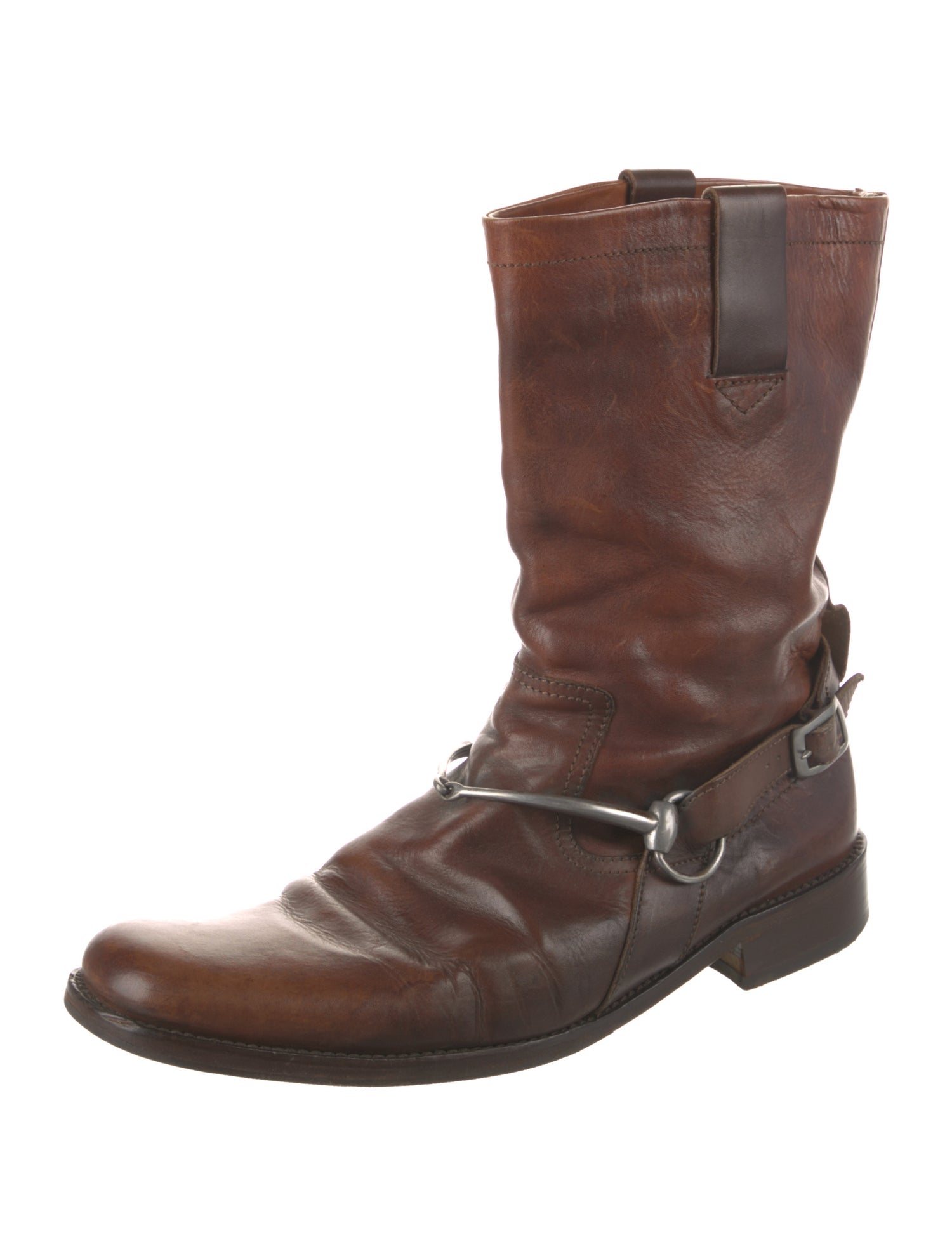John Varvatos Leather Boots