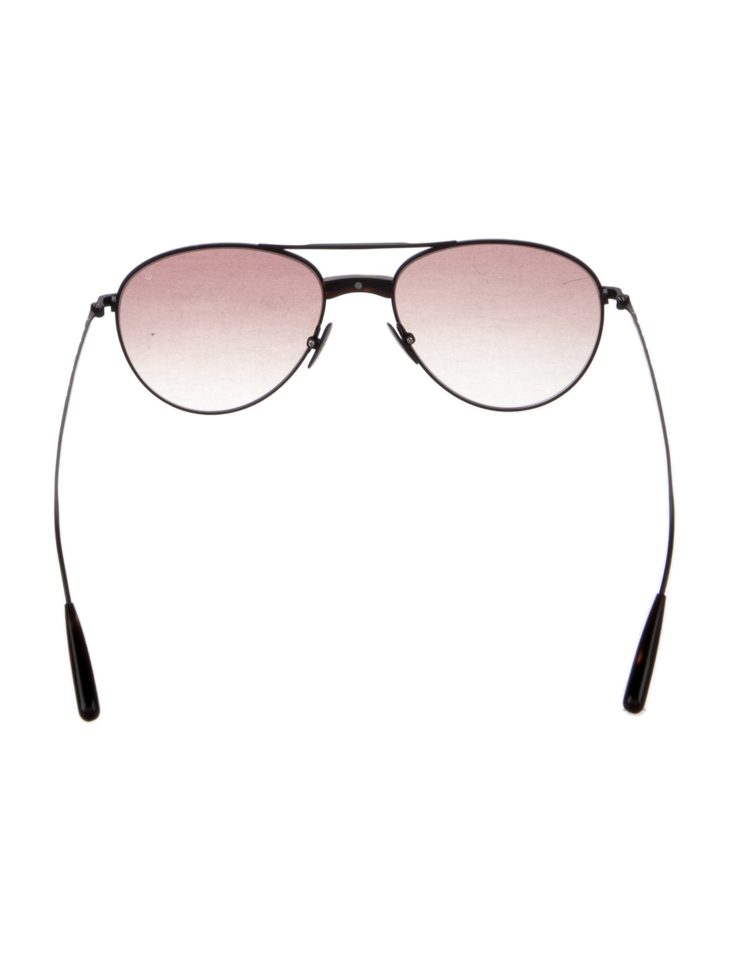 John Varvatos Aviator Gradient Sunglasses