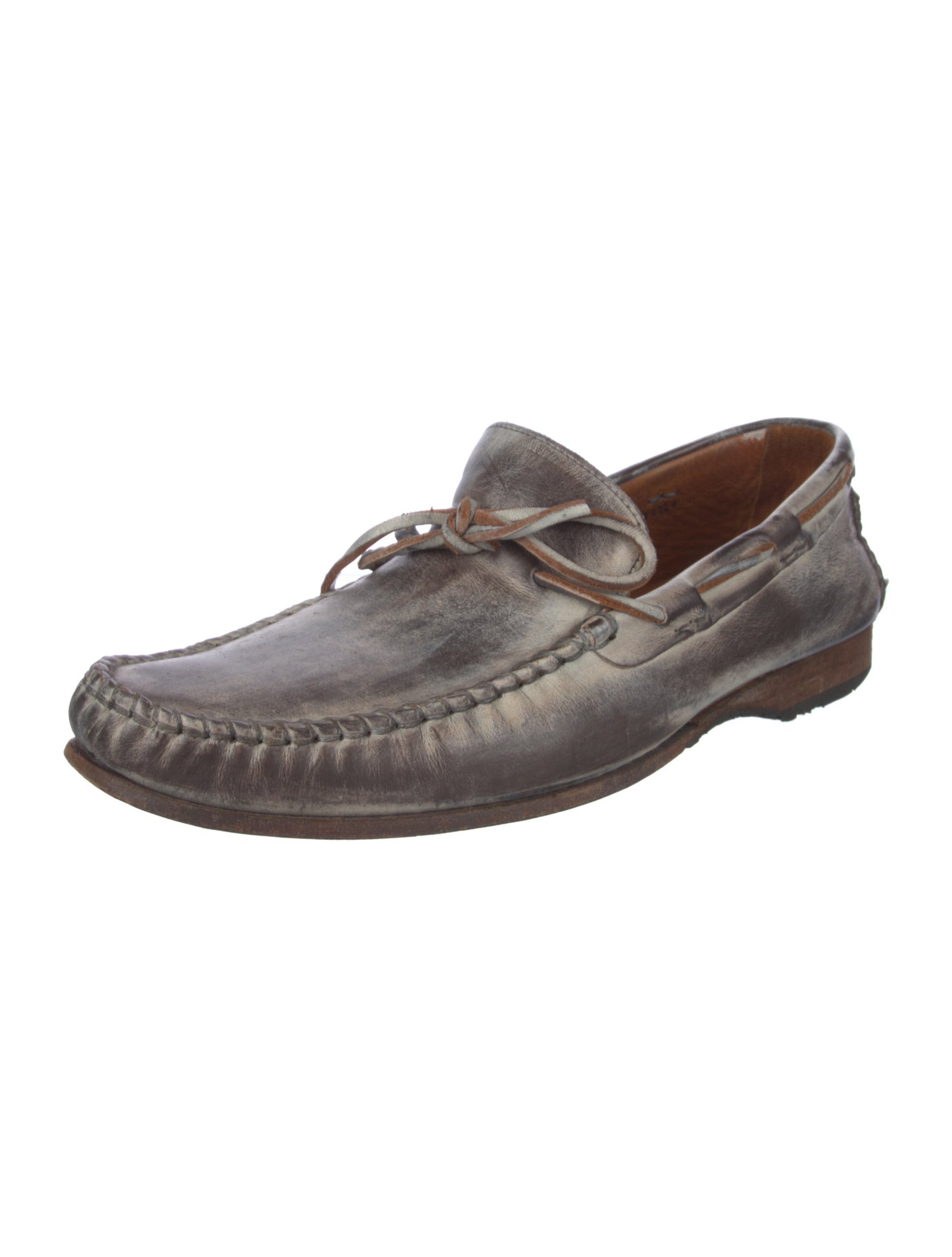 John Varvatos Leather Loafers