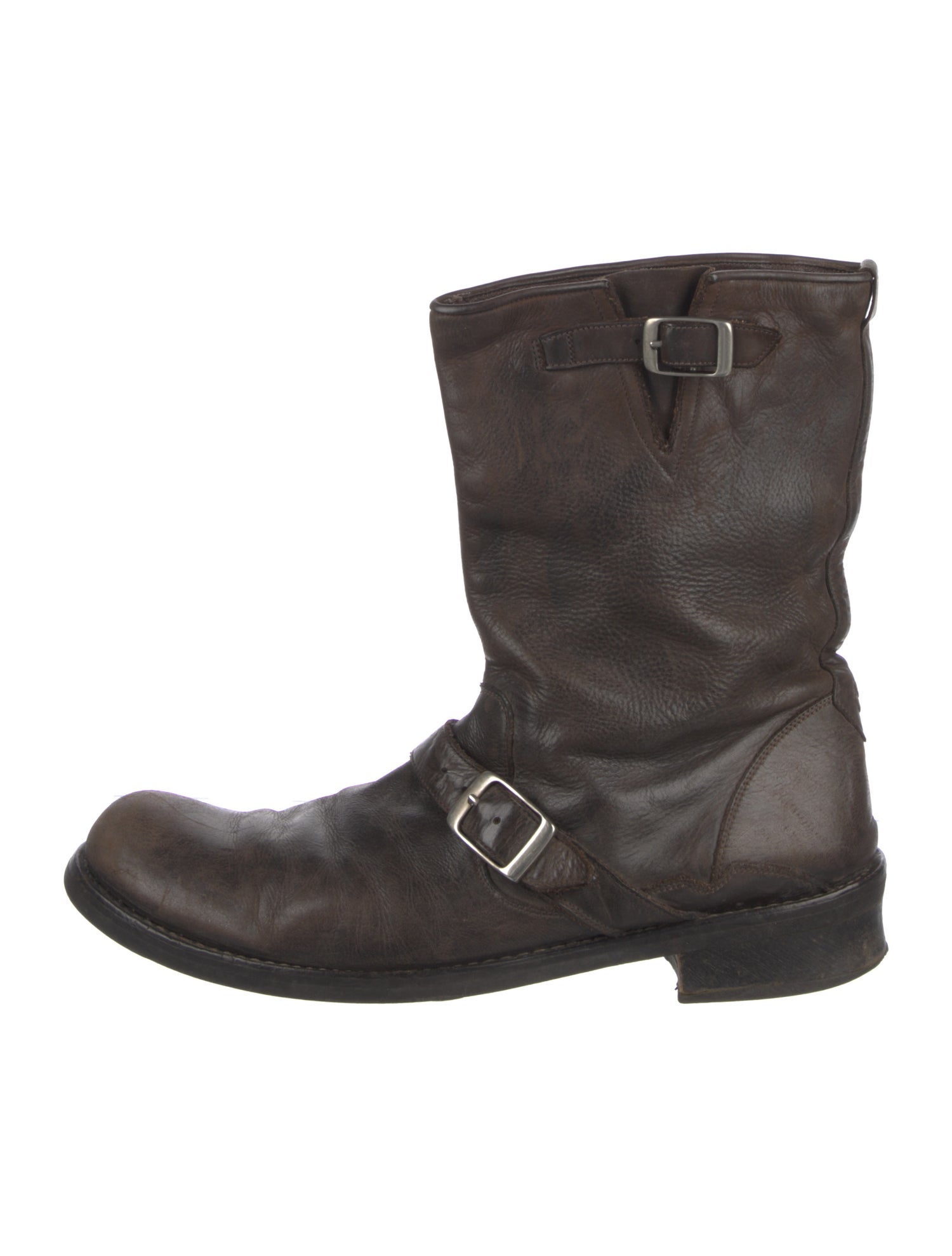 John Varvatos Leather Boots