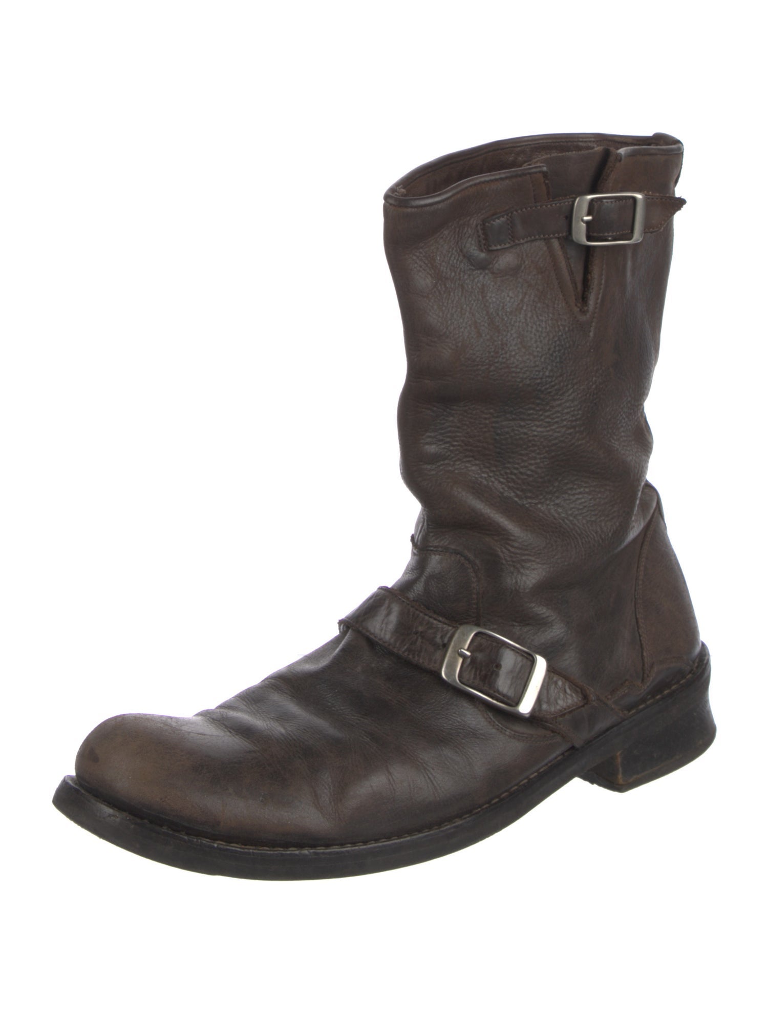 John Varvatos Leather Boots