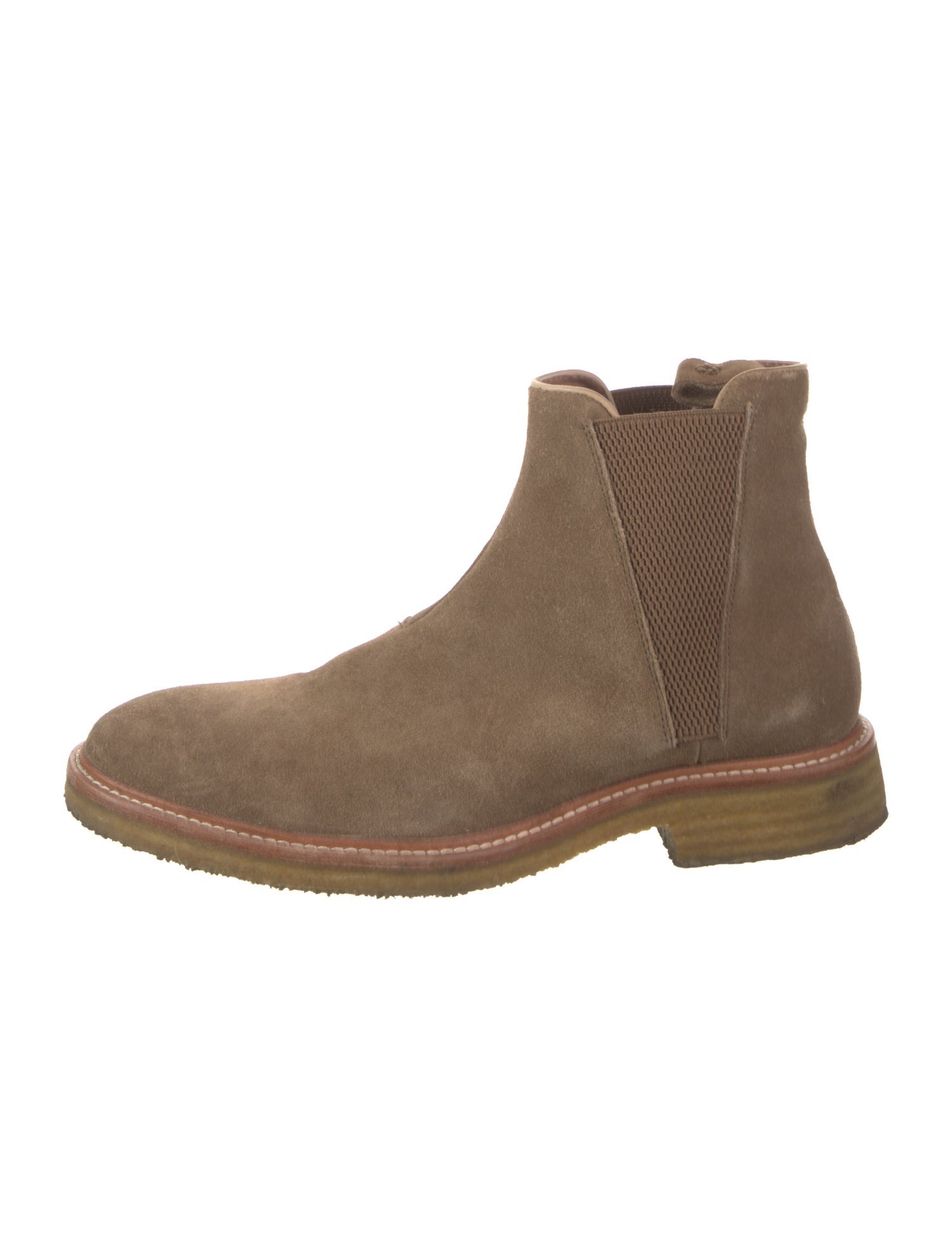 John Varvatos Suede Chelsea Boots