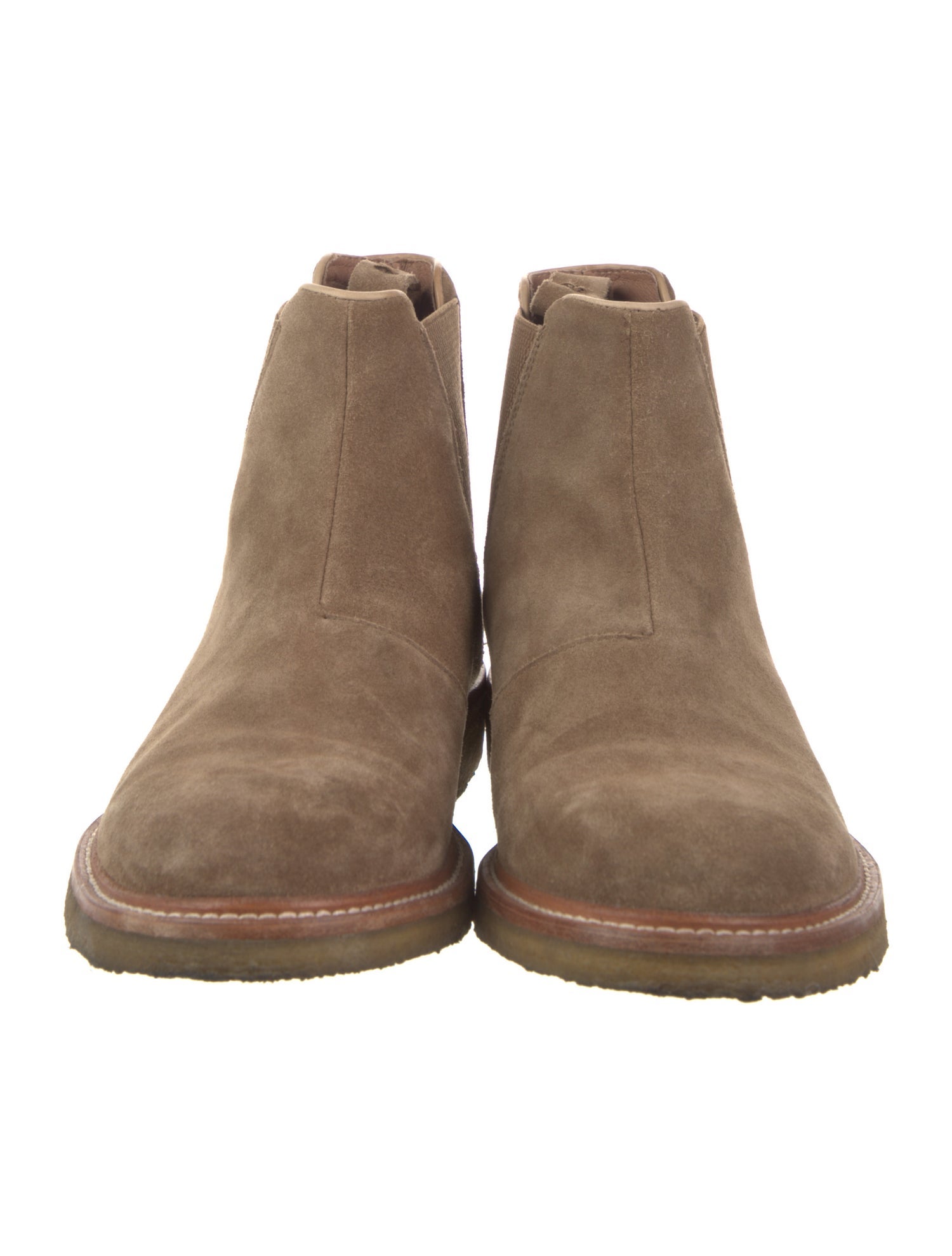 John Varvatos Suede Chelsea Boots