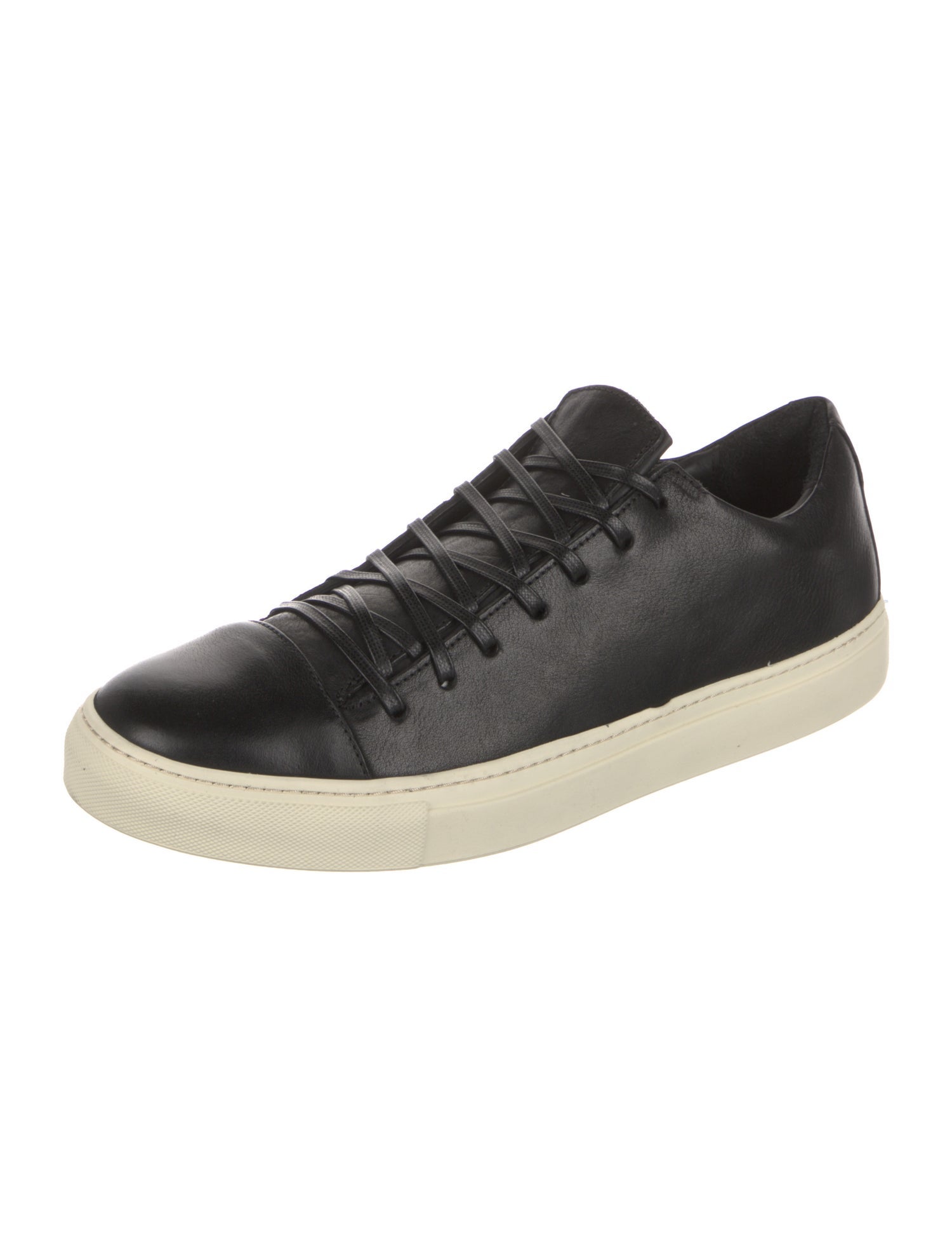 John Varvatos Leather Sneakers