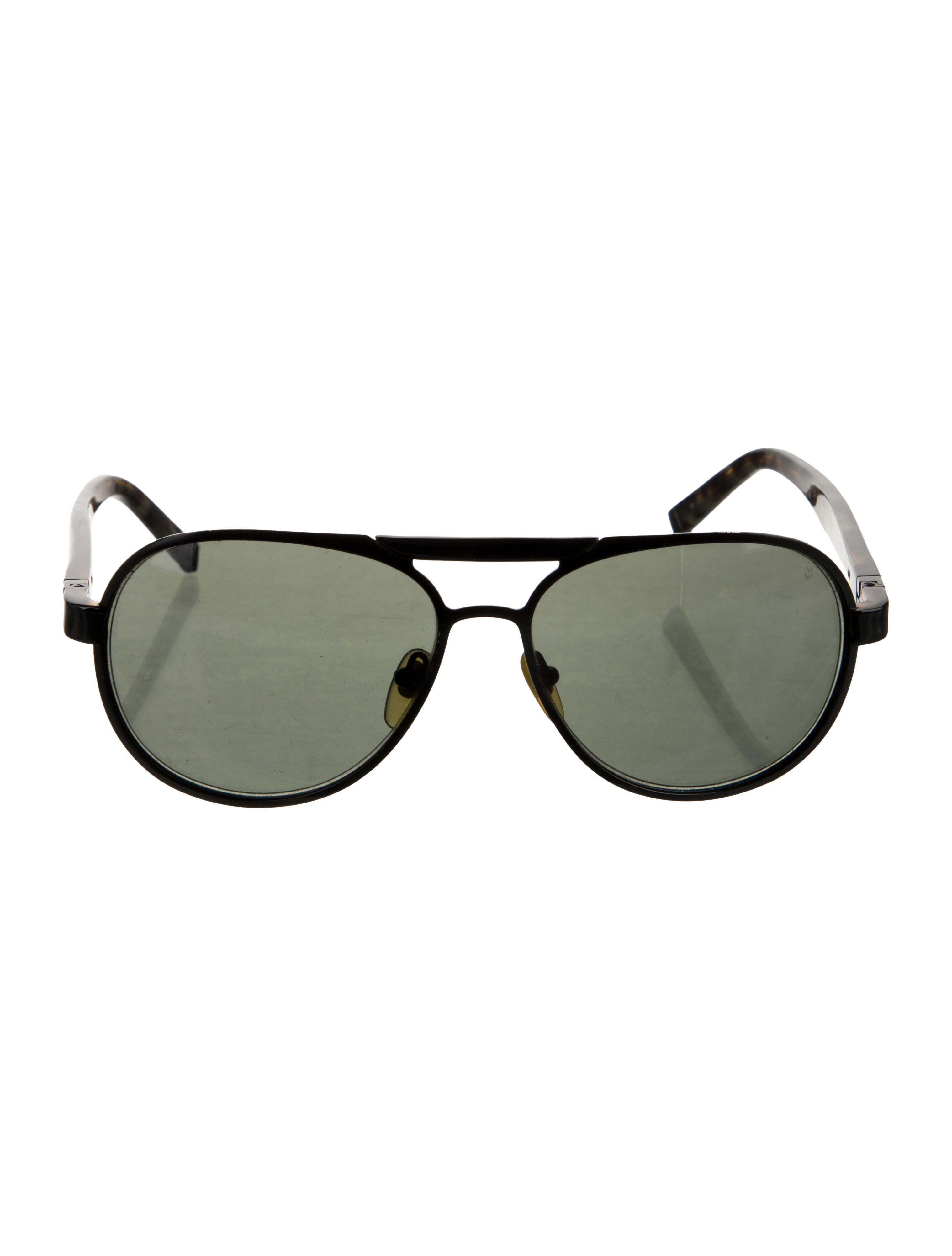 John Varvatos Aviator Tinted Sunglasses