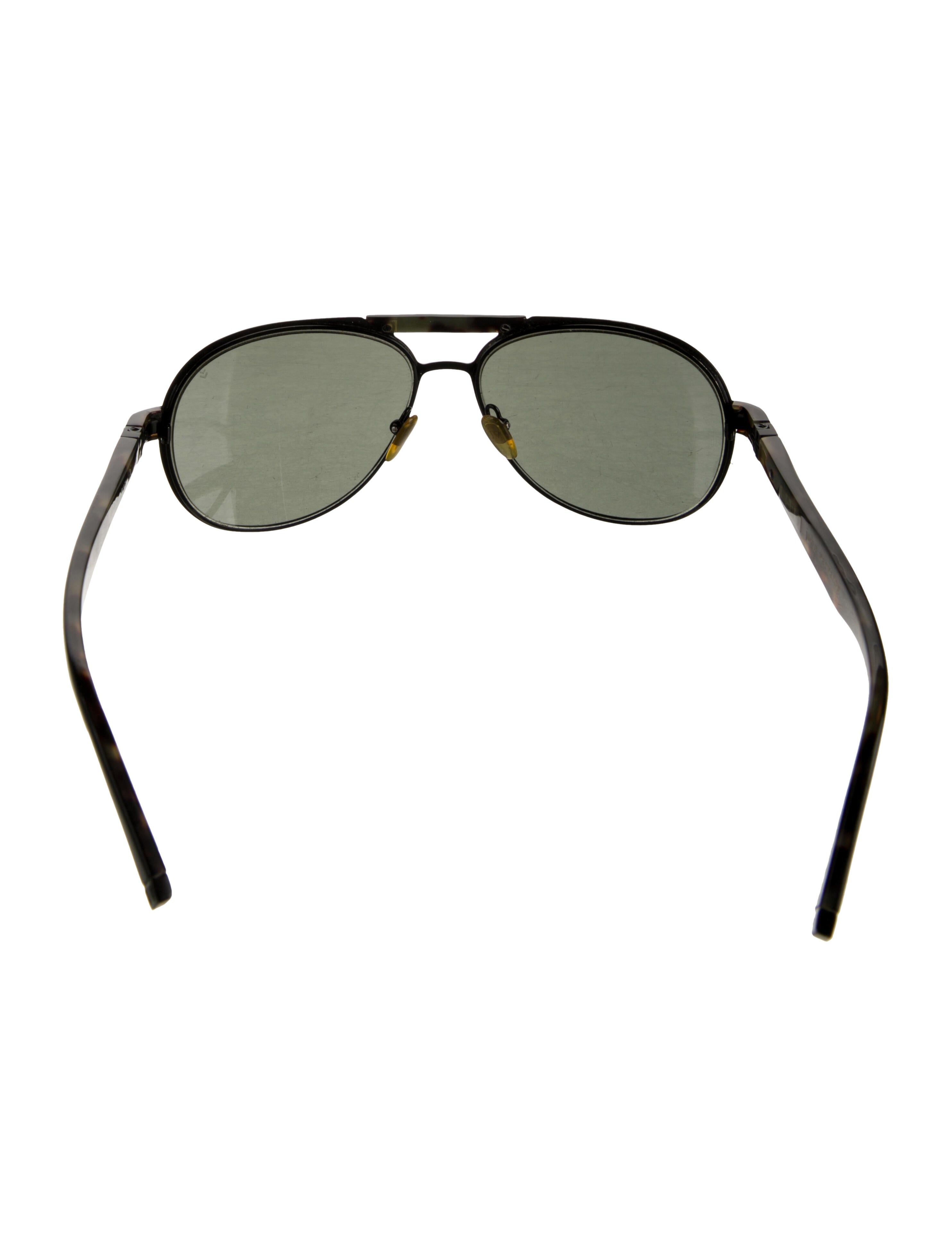 John Varvatos Aviator Tinted Sunglasses