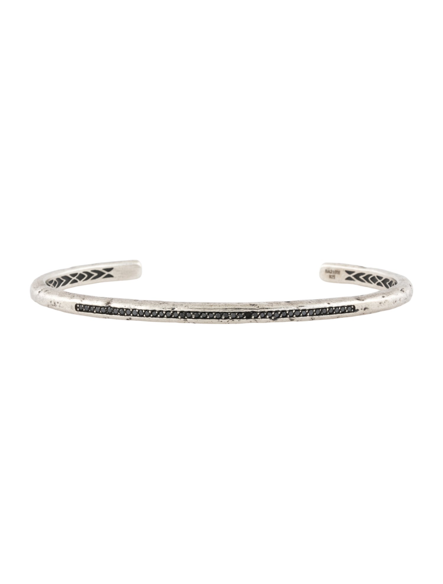 John Varvatos X Gurhan Diamond Distressed Cuff Bracelet