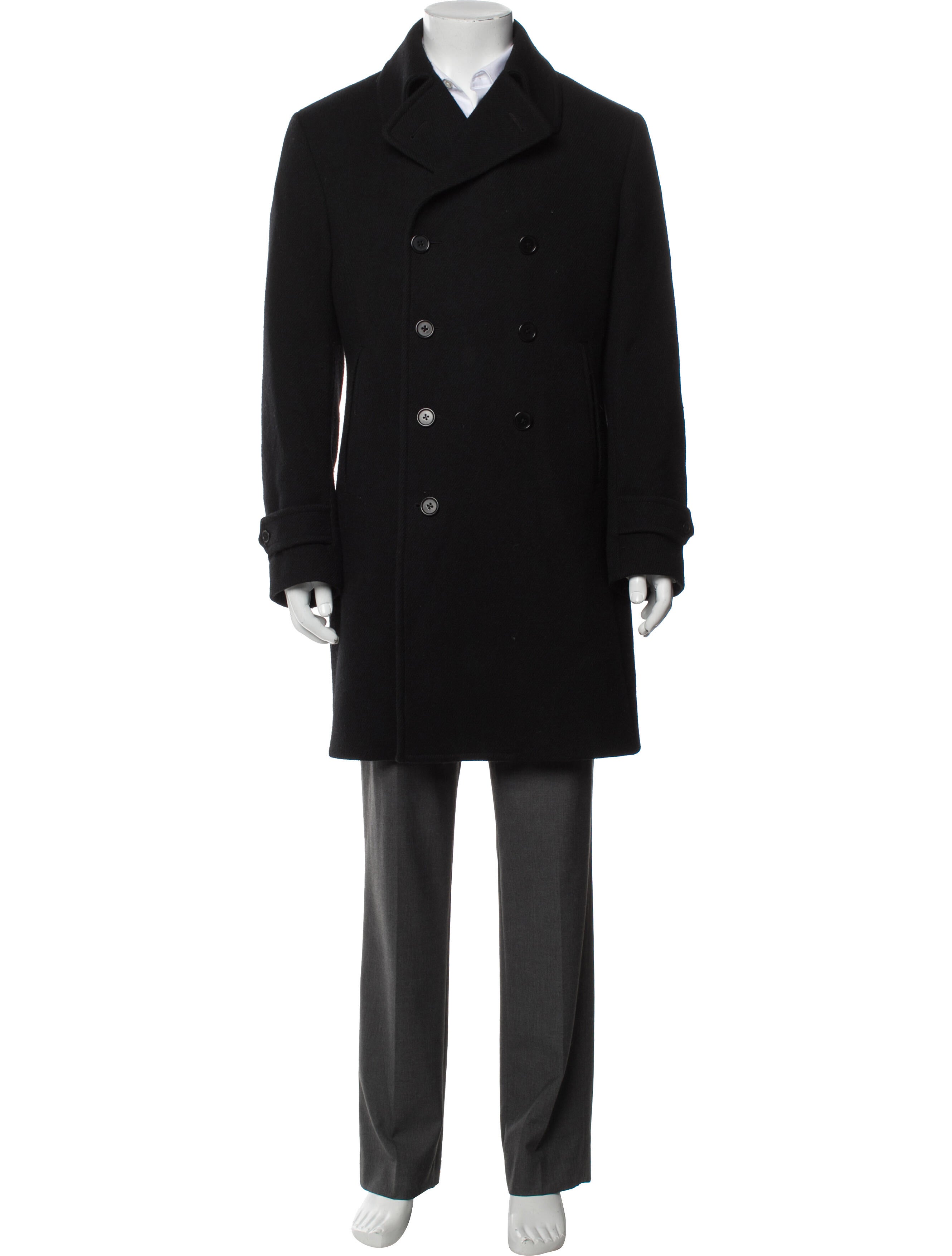 John Varvatos Wool Peacoat