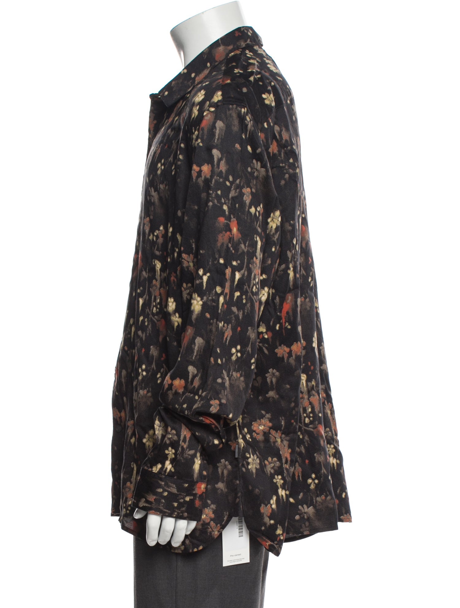 John Varvatos Printed Long Sleeve Shirt w/ Tags